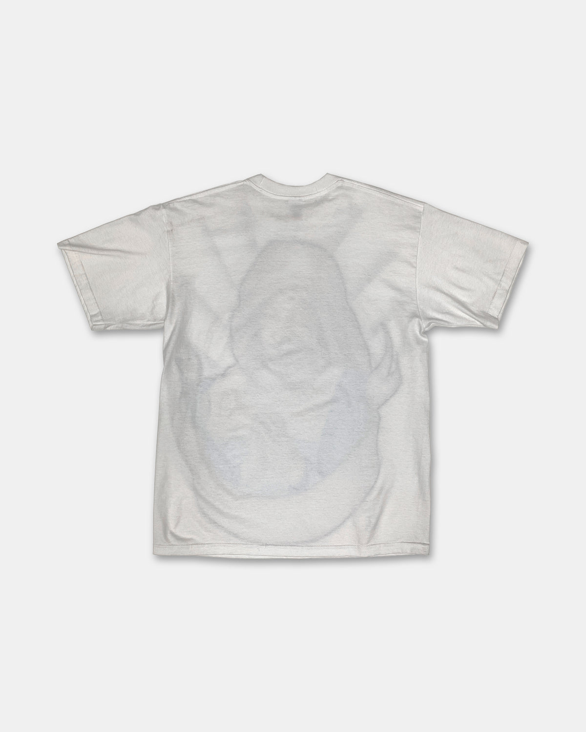 Custom 2010s Airbrush Maria Christianity T-Shirt White