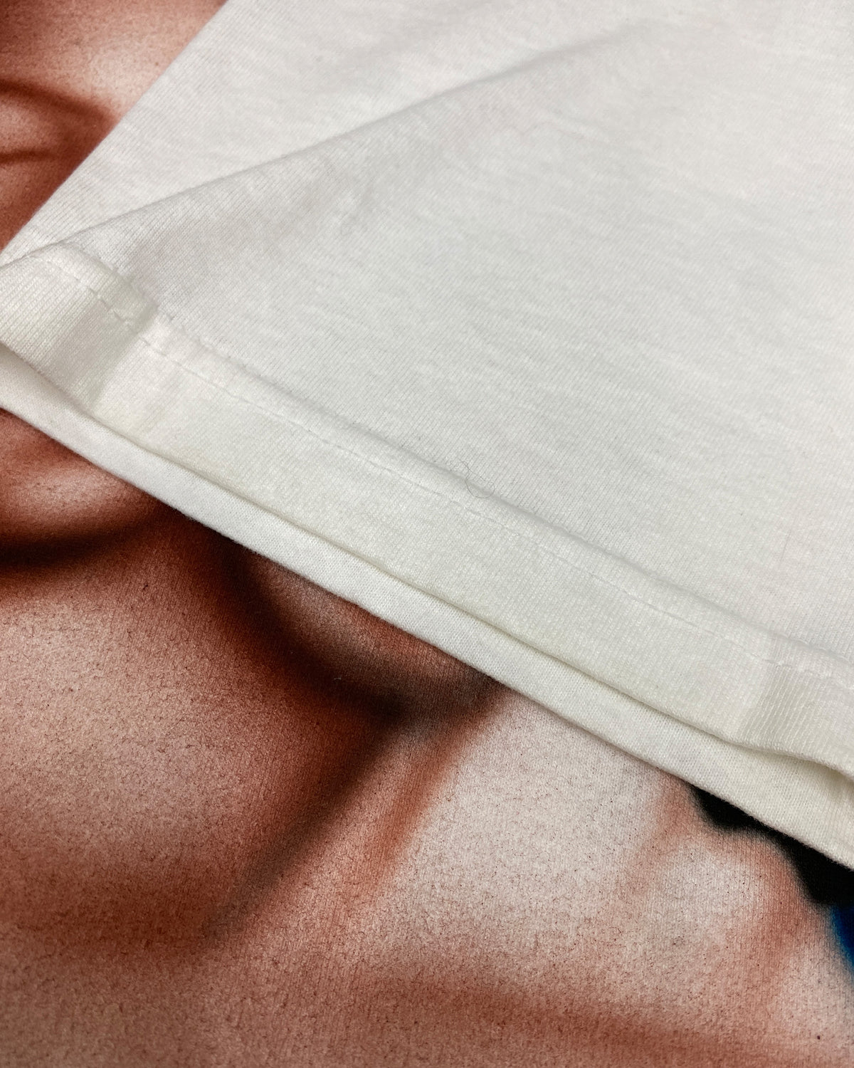 Custom 2010s Airbrush Maria Christianity T-Shirt White