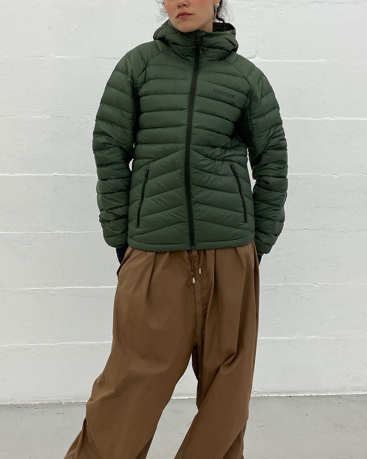 Marmot 2010s Puffer Jacket Khaki Green