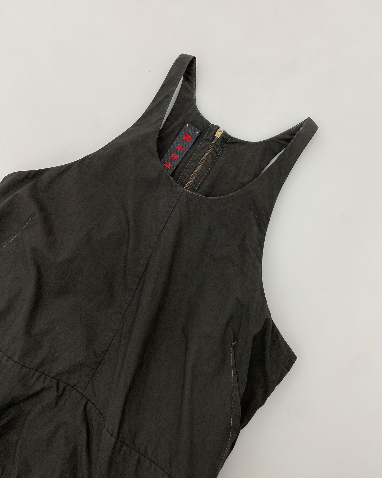 Marni 2000s Balon Tank Dress Black