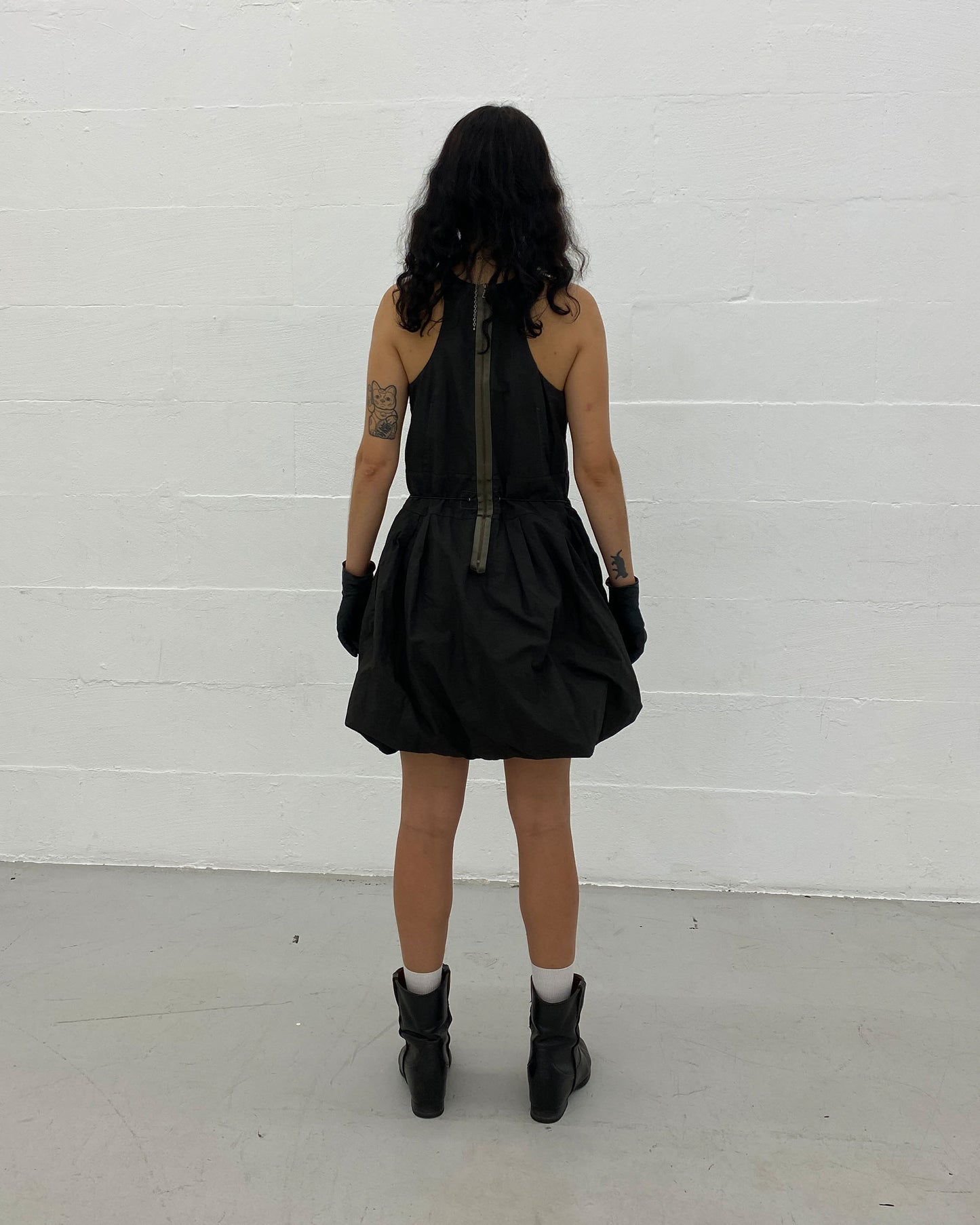 Marni 2000s Balon Tank Dress Black