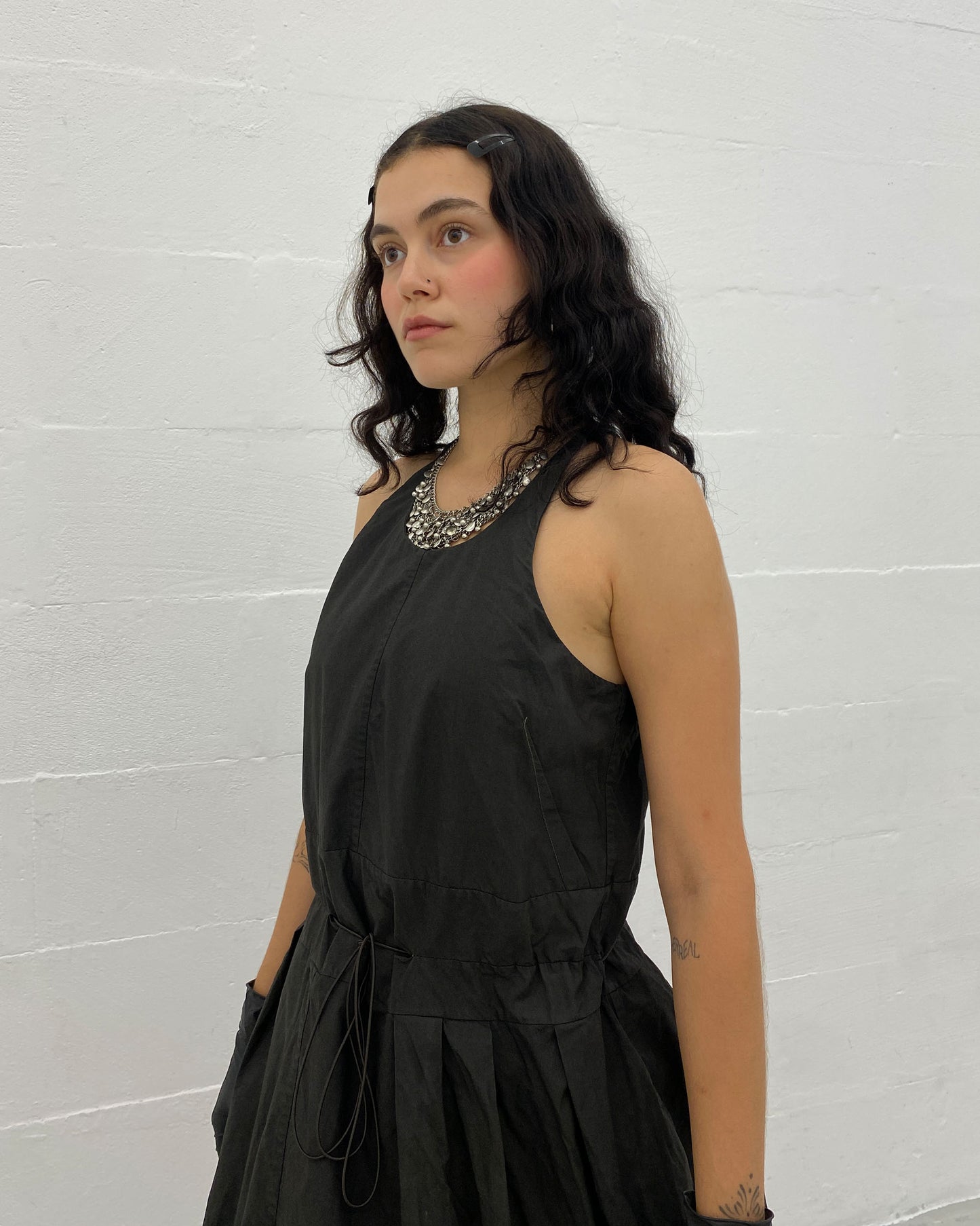 Marni 2000s Balon Tank Dress Black
