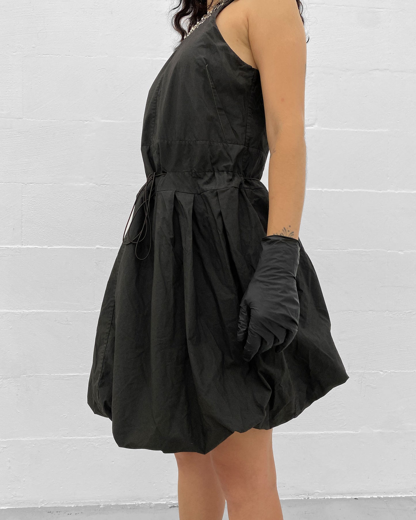 Marni 2000s Balon Tank Dress Black