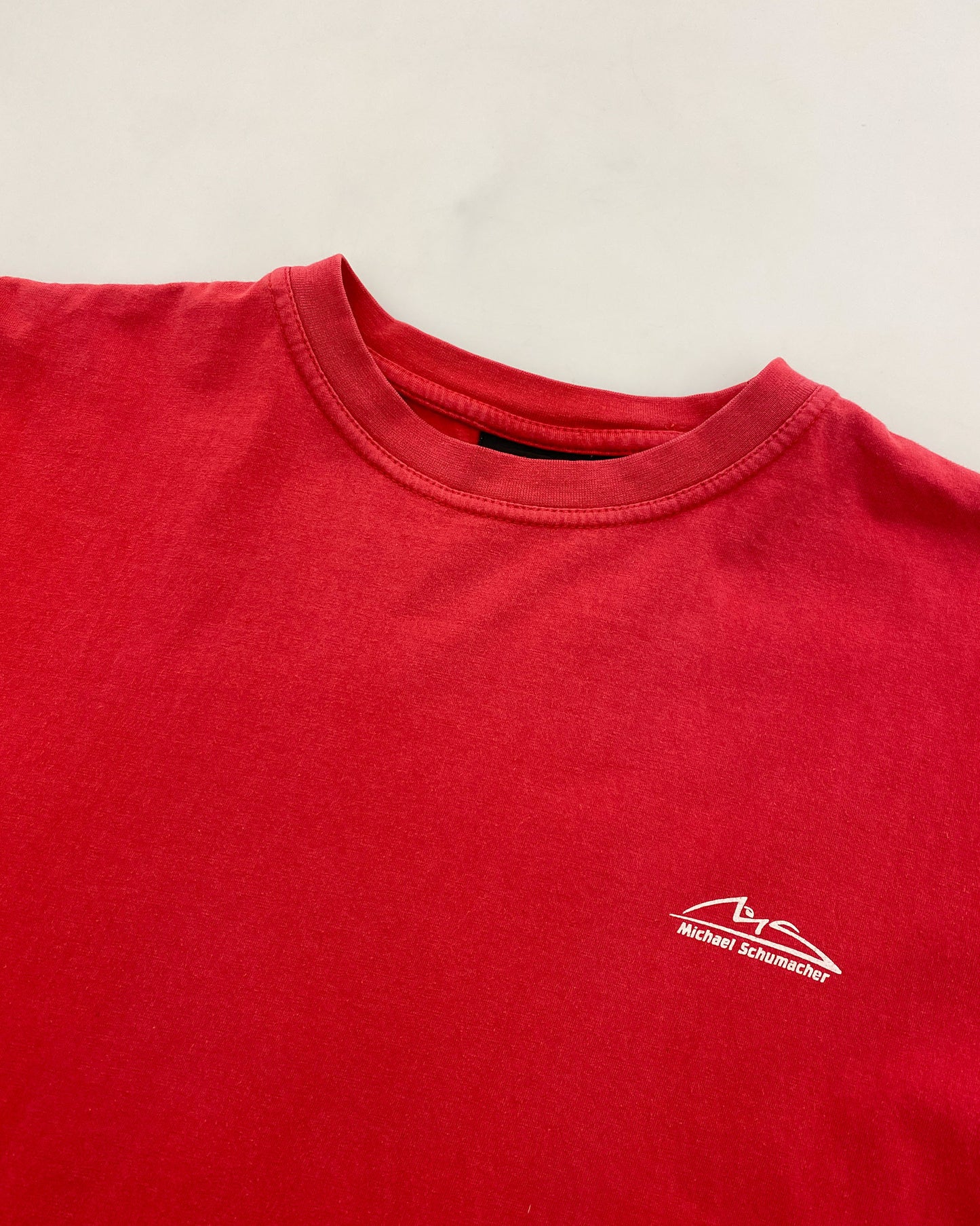 Micheal Schumacher 2000s Basic T-Shirt Red