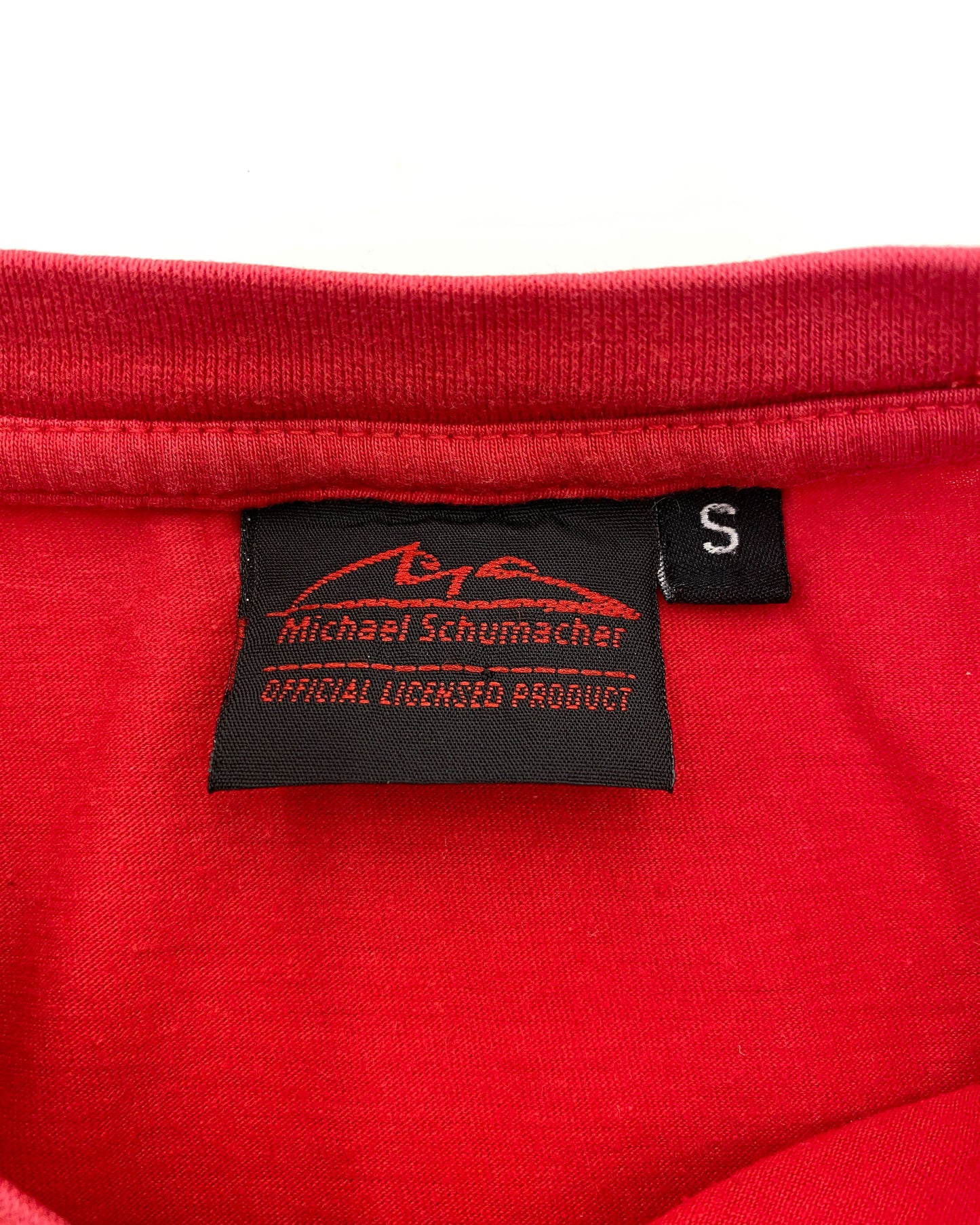 Micheal Schumacher 2000s Basic T-Shirt Red