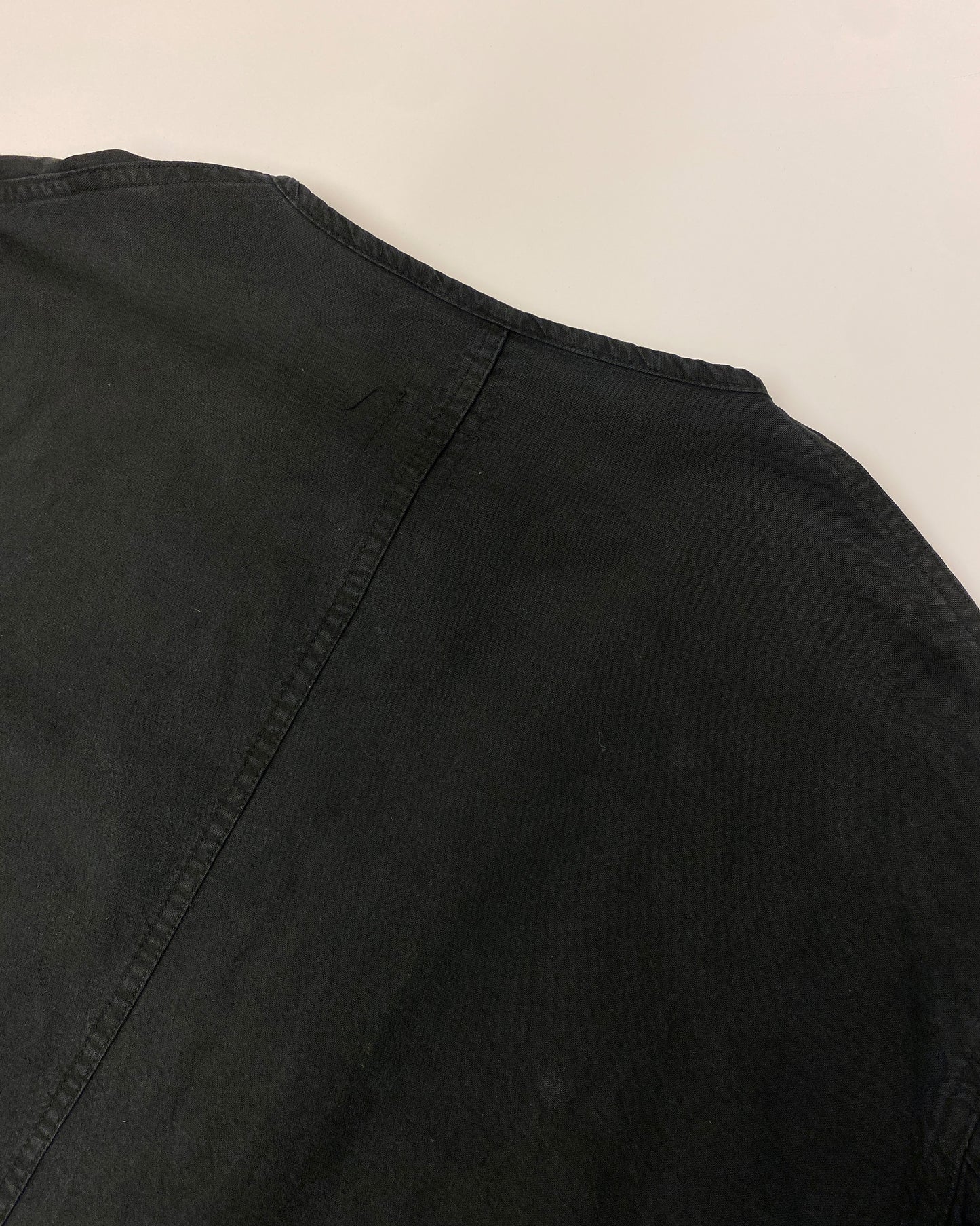 Vintage 1960s Dyed US Army Fishtail Coat Black