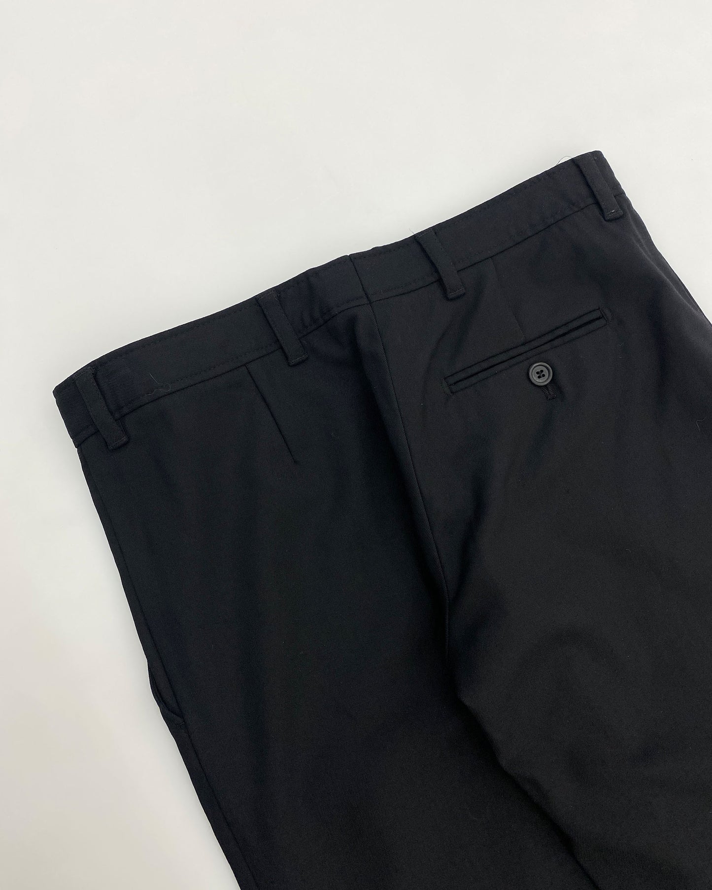 Miu Miu AW2006 Formal Wool Pants Black