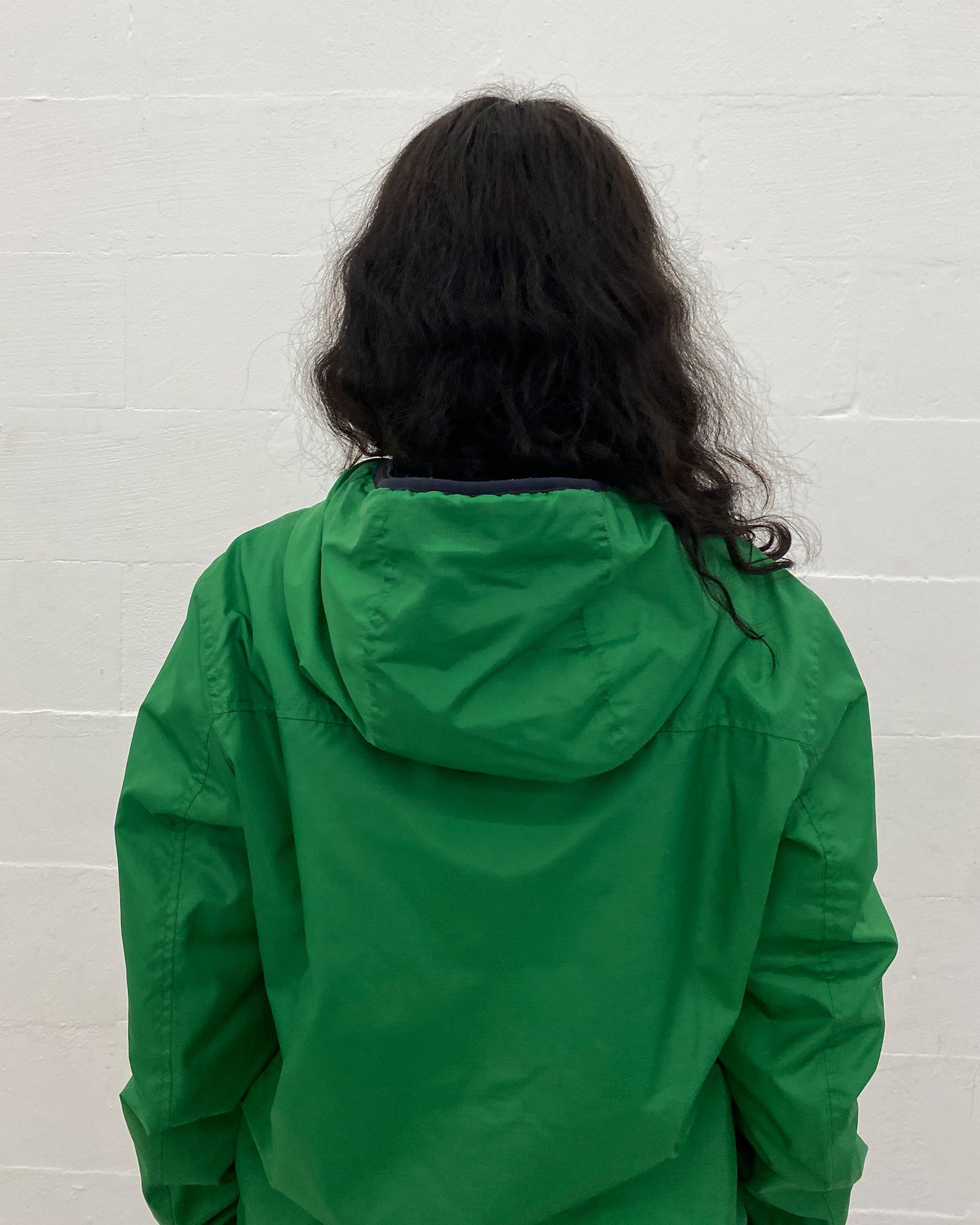 Napapijri 2010s Hooded Padded Jacket Green