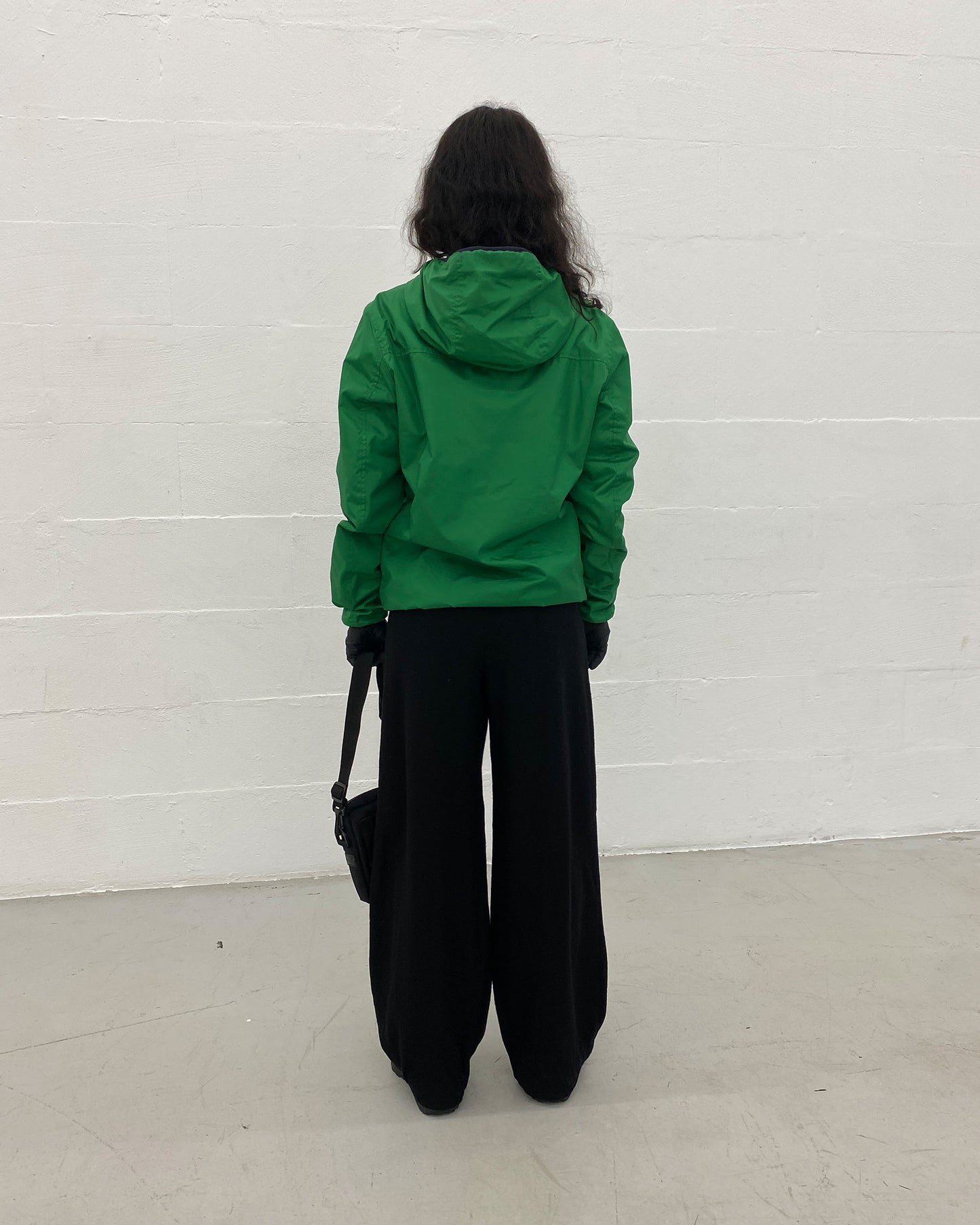 Napapijri 2010s Hooded Padded Jacket Green