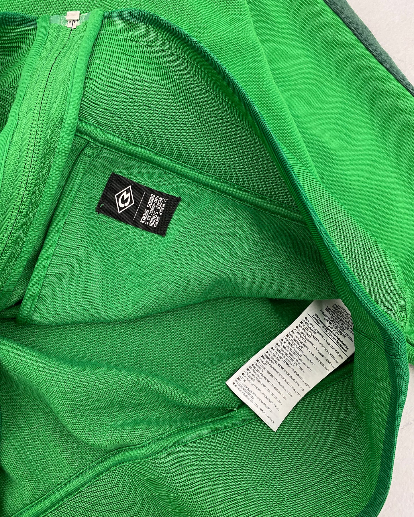 Nike 2020s SV Werder Bremen Track Jacket Green