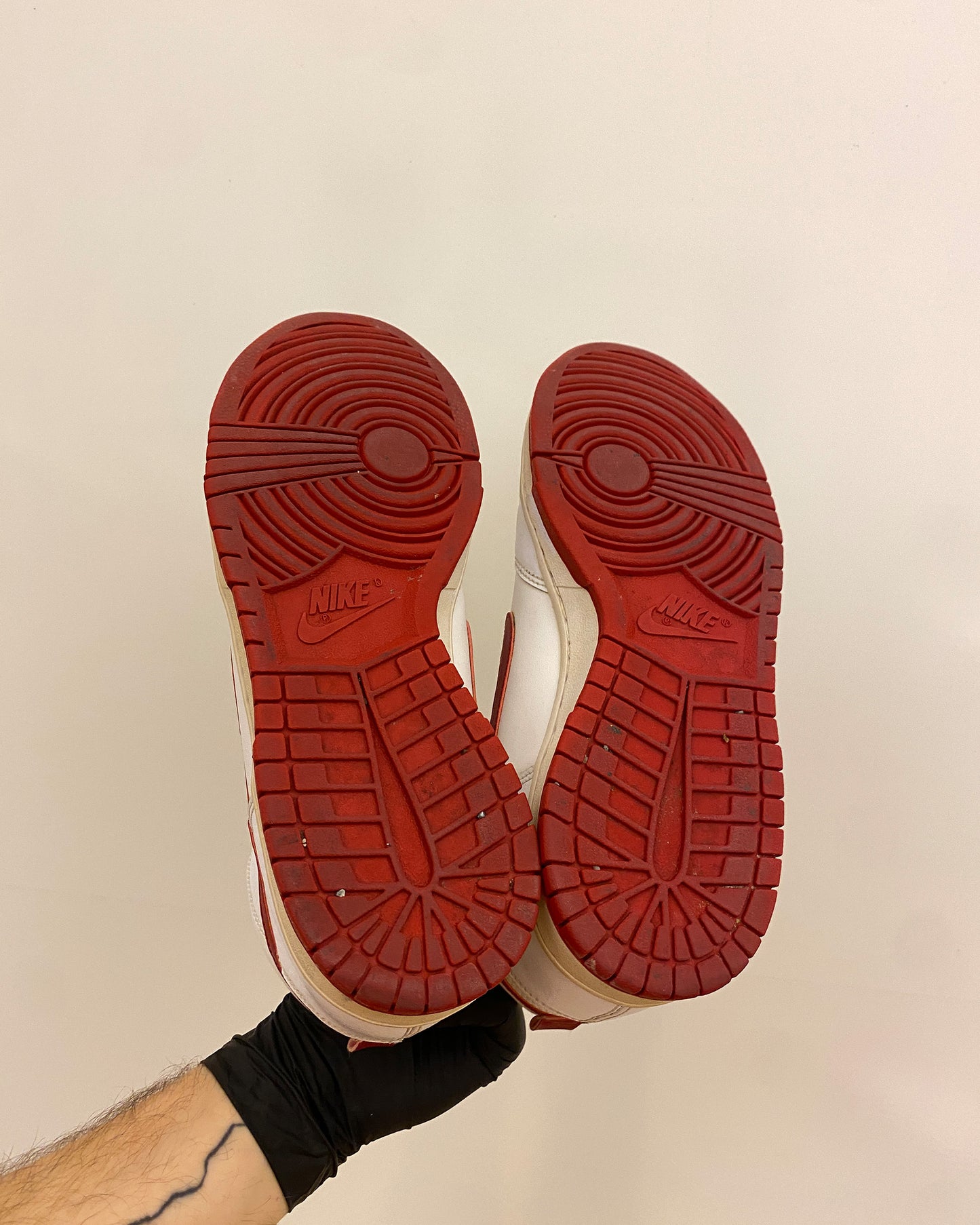 Nike 2017 Dunk High Gym Red Classic Sneaker White Red