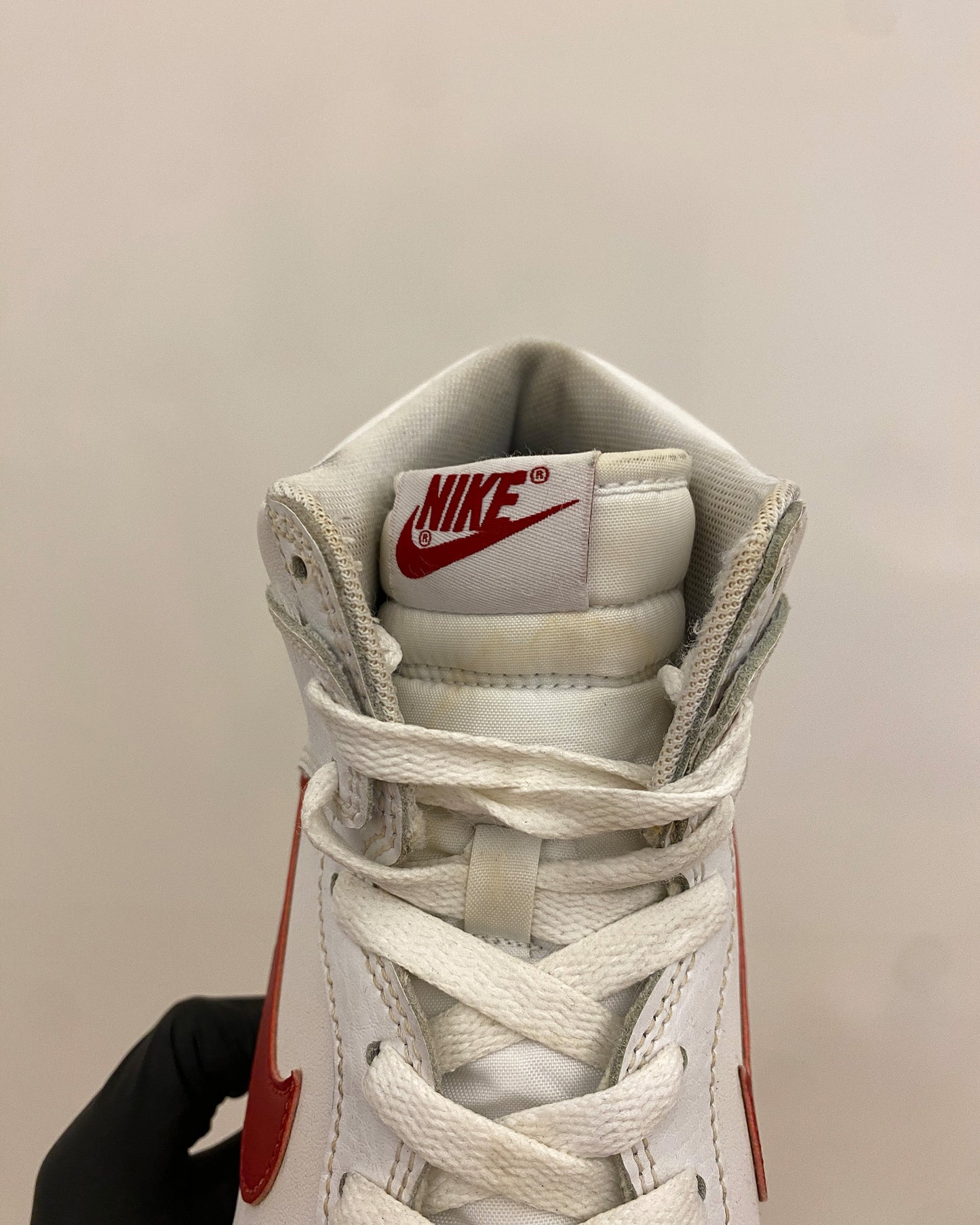 Nike 2017 Dunk High Gym Red Classic Sneaker White Red