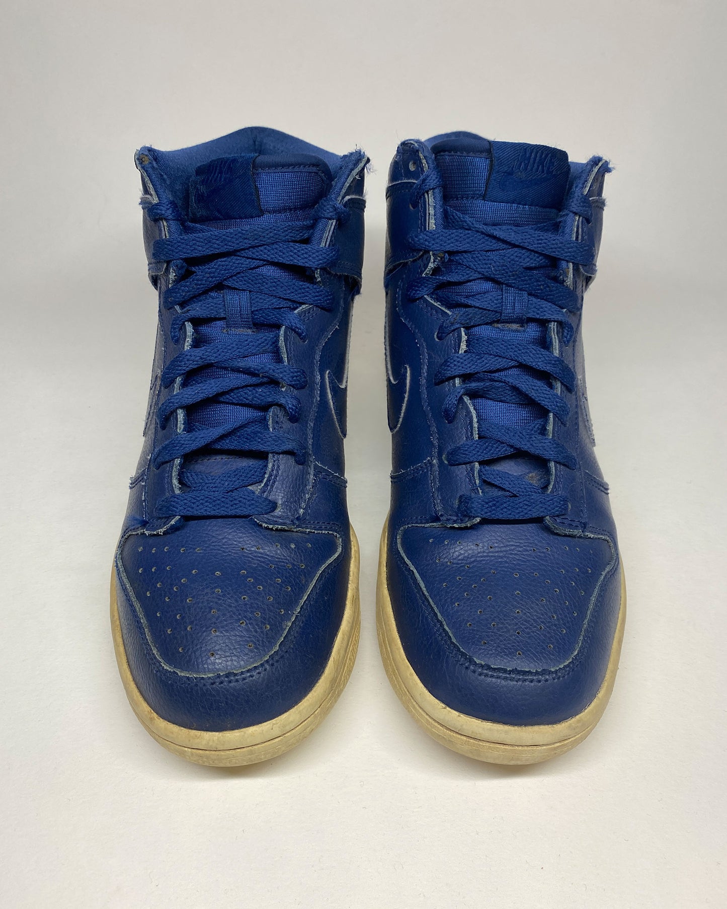 Nike 2016 Dunk High GS Solid Sneaker Solid Blue