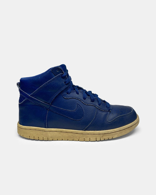 Nike 2016 Dunk High GS Solid Sneaker Solid Blue