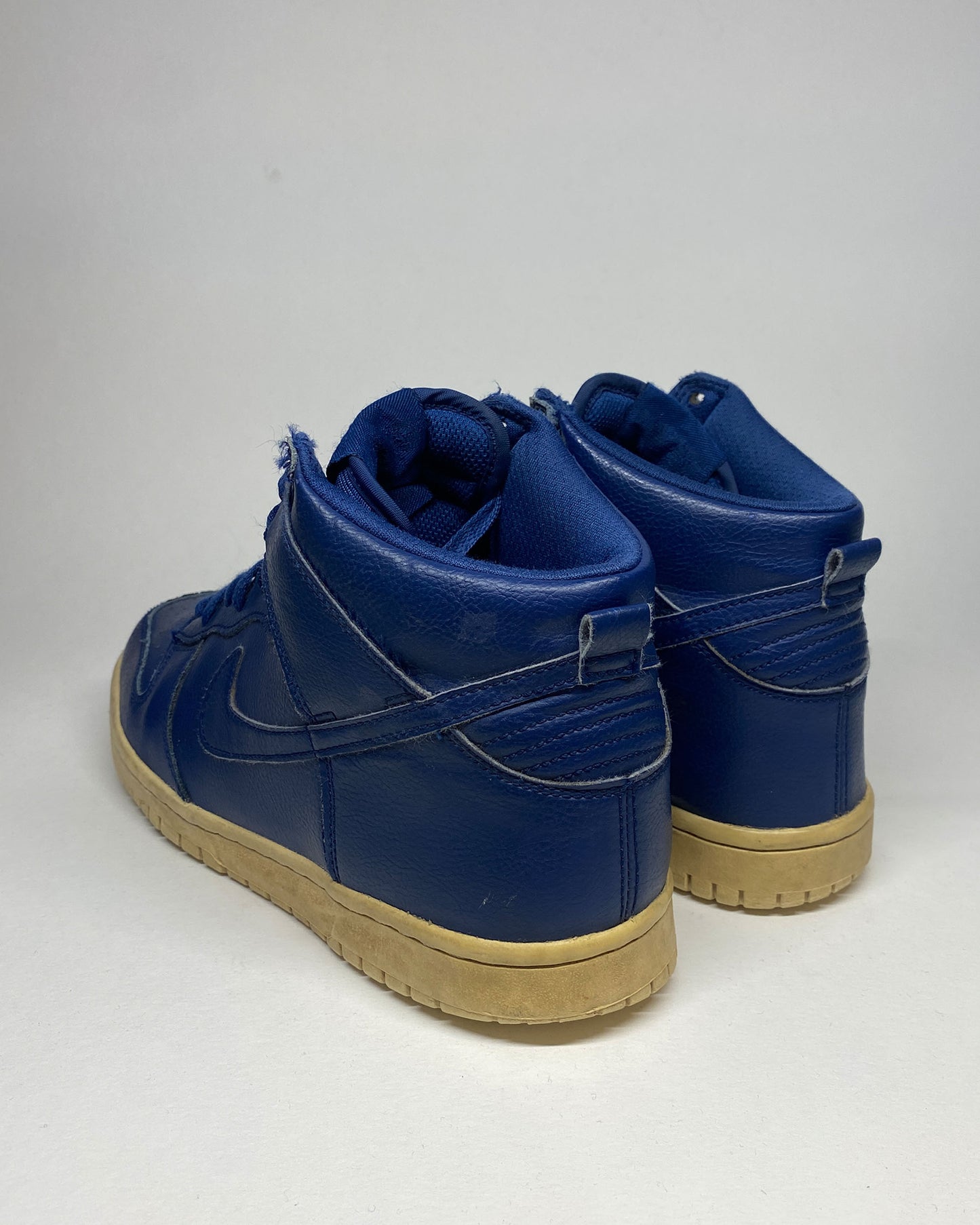 Nike 2016 Dunk High GS Solid Sneaker Solid Blue