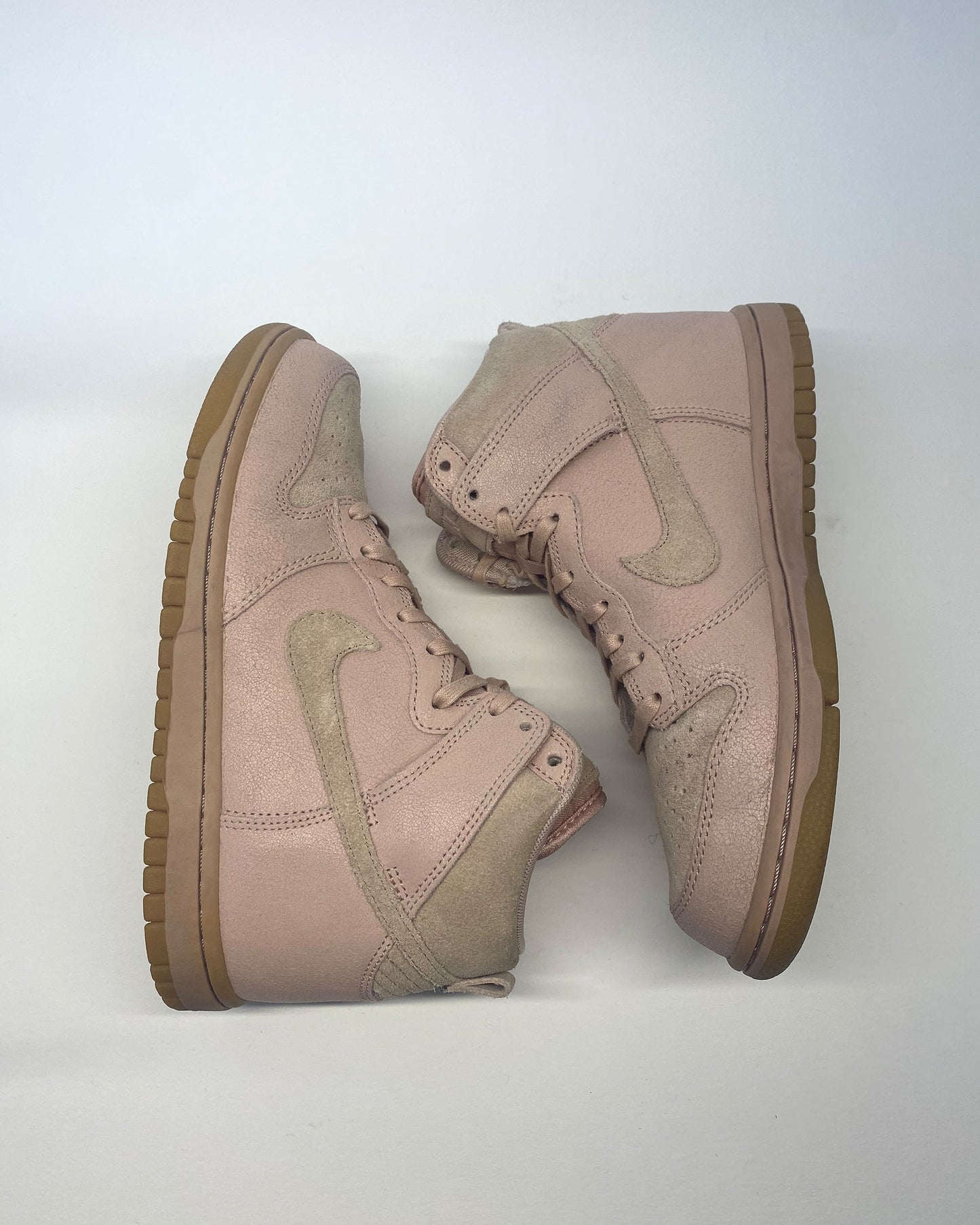 Nike 2016 Dunk High Premium Sneaker Pink Oxford