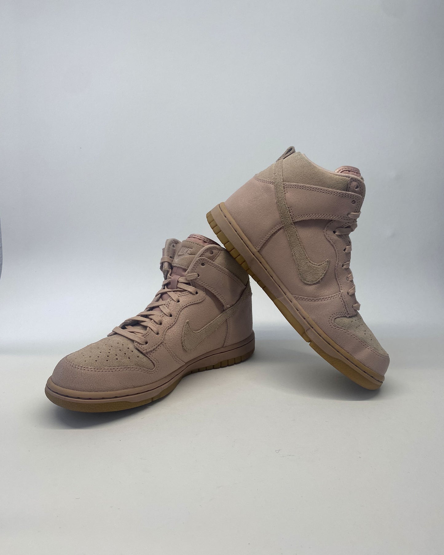 Nike 2016 Dunk High Premium Sneaker Pink Oxford