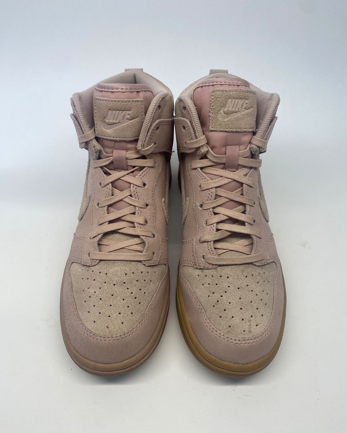 Nike 2016 Dunk High Premium Sneaker Pink Oxford