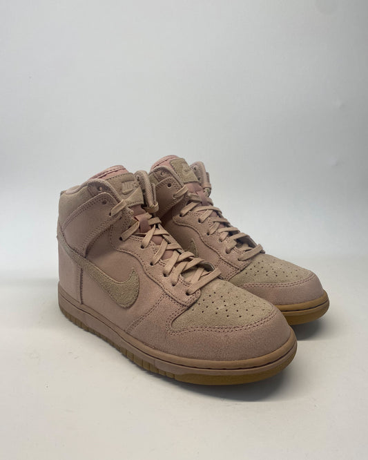 Nike 2016 Dunk High Premium Sneaker Pink Oxford