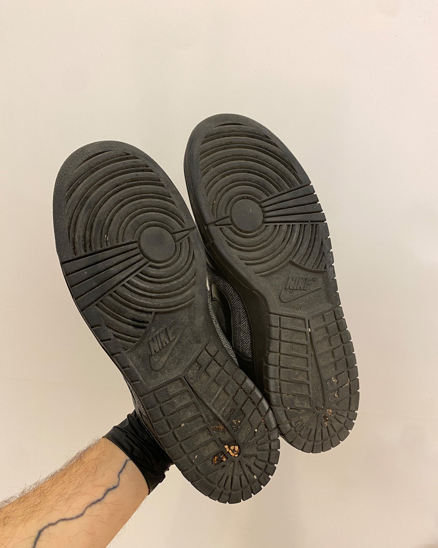 Nike 2005 Dunk Low Wool Anthracite Sneaker Grey Black