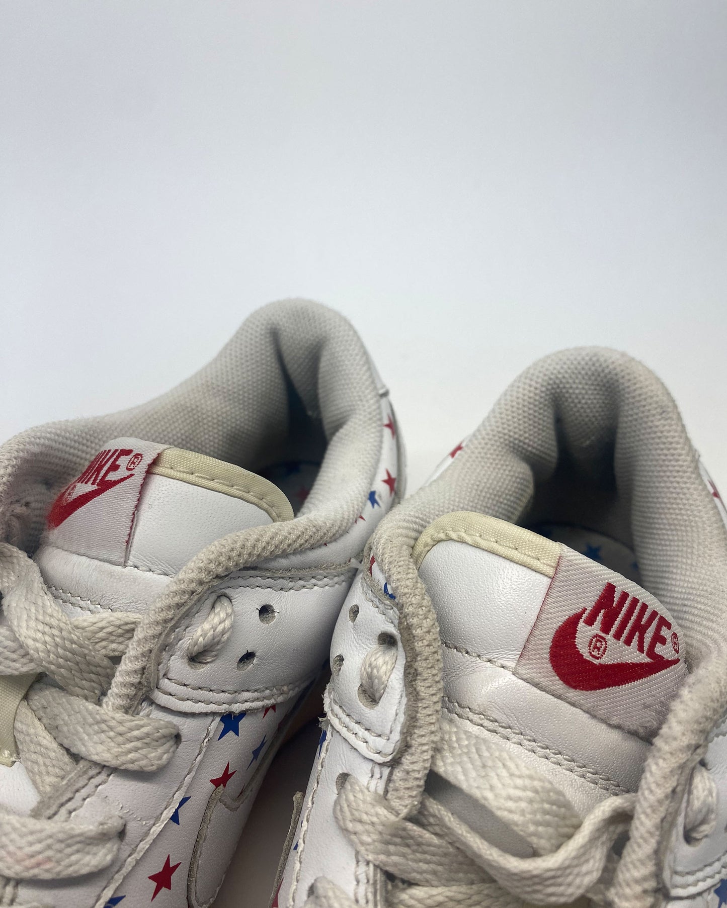 Nike 2005 Dunk Low 4th of July Sneaker White Red Blue