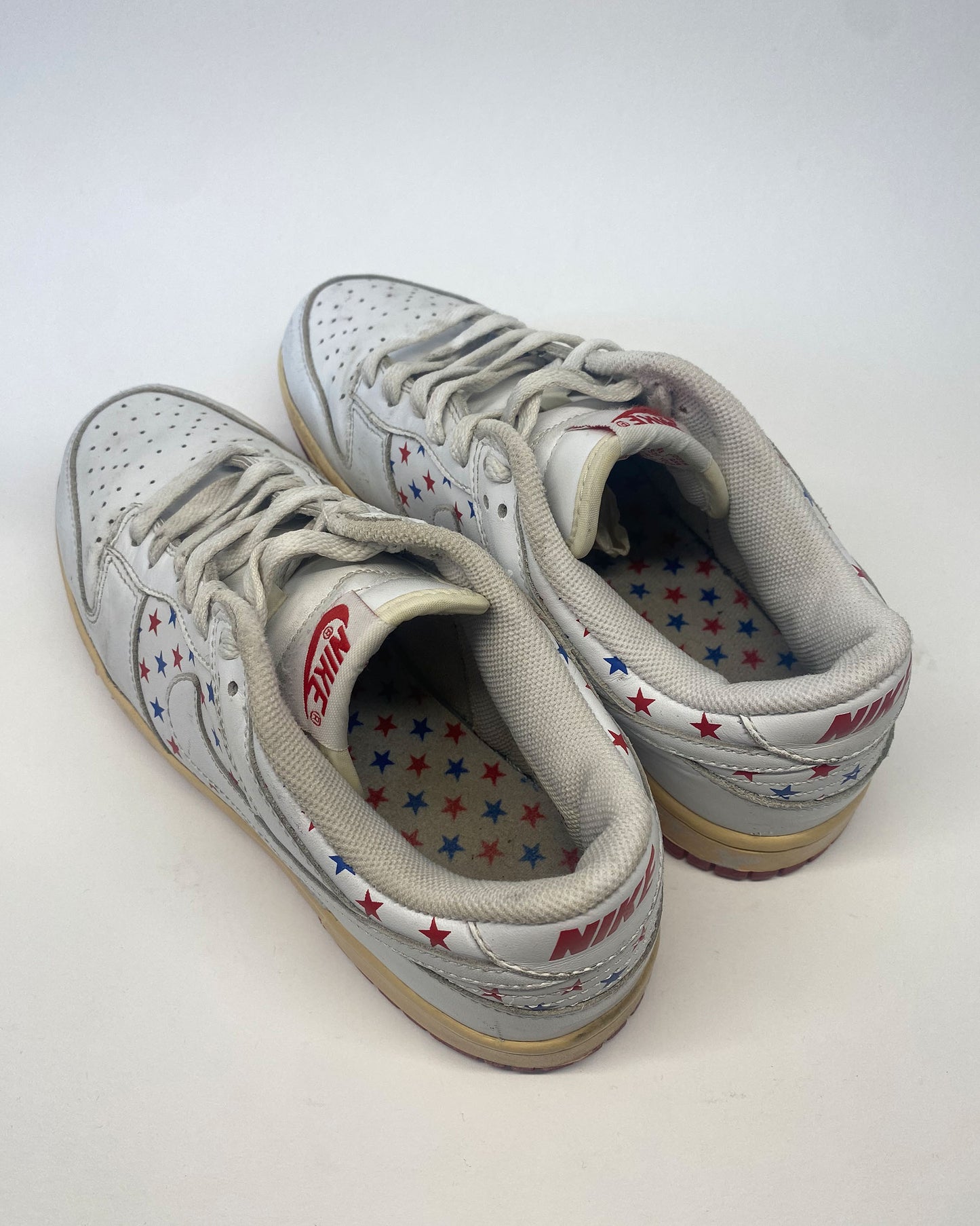 Nike 2005 Dunk Low 4th of July Sneaker White Red Blue