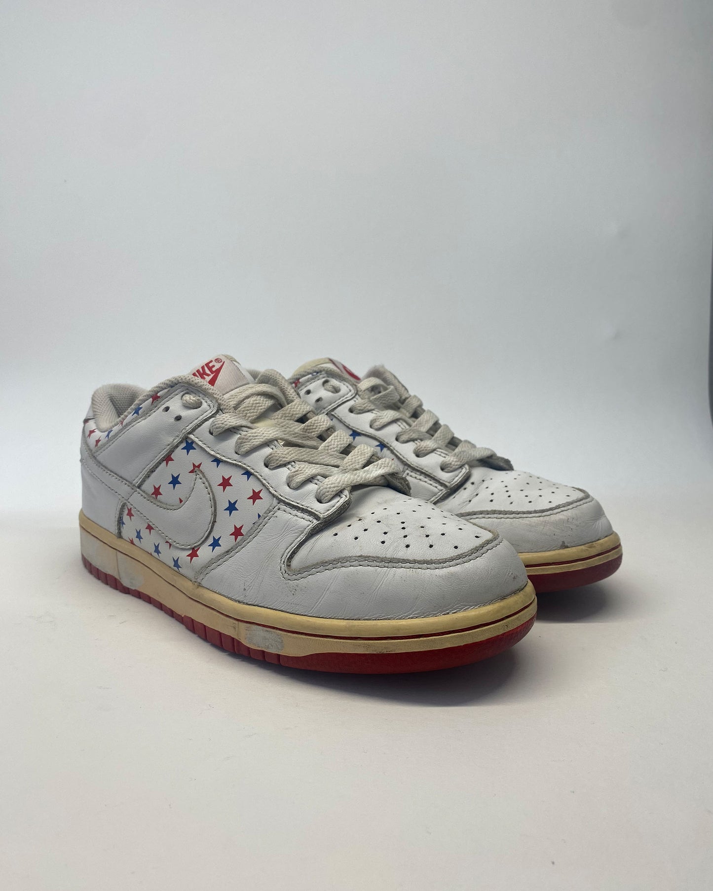 Nike 2005 Dunk Low 4th of July Sneaker White Red Blue