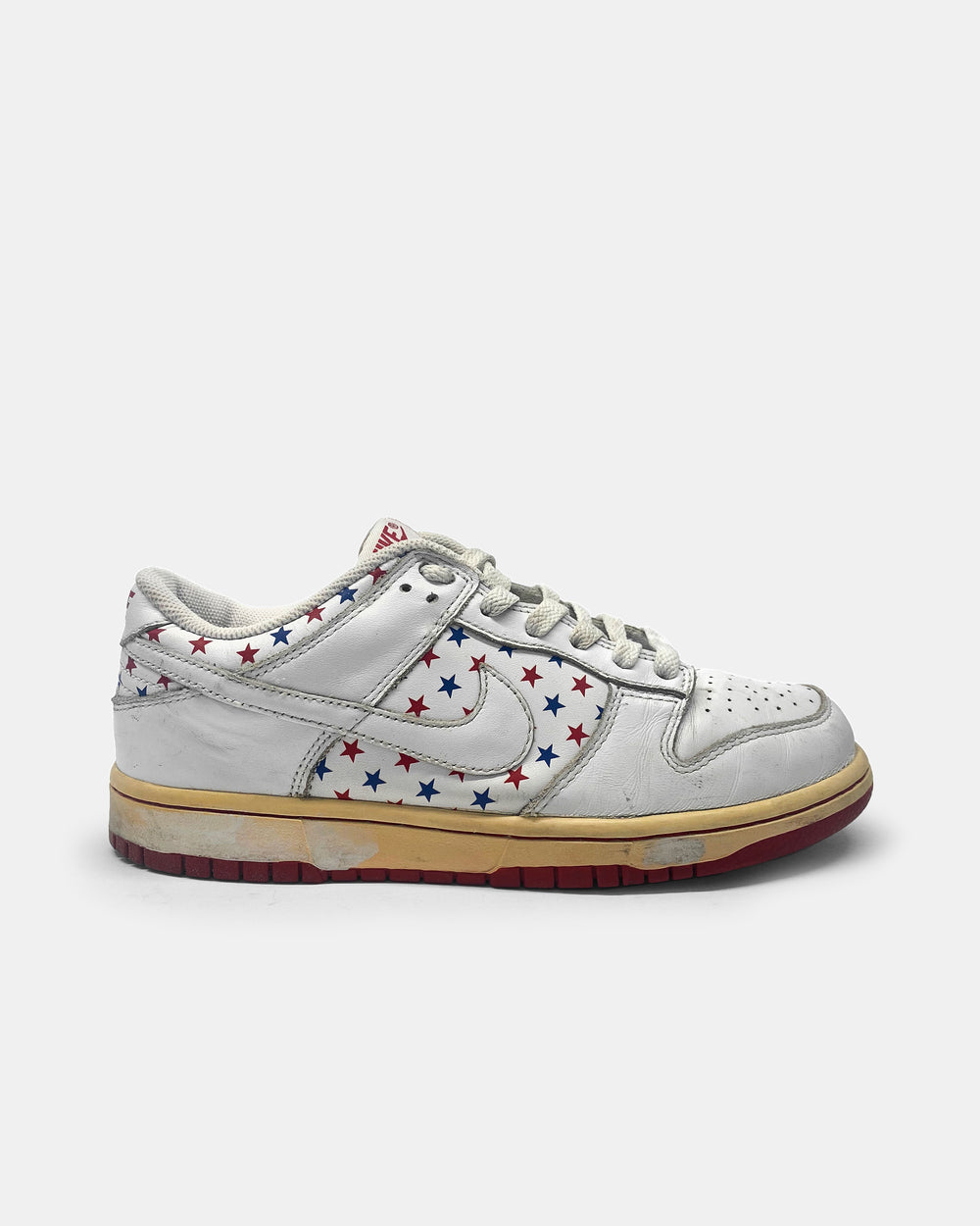 Nike 2005 Dunk Low 4th of July Sneaker White Red Blue