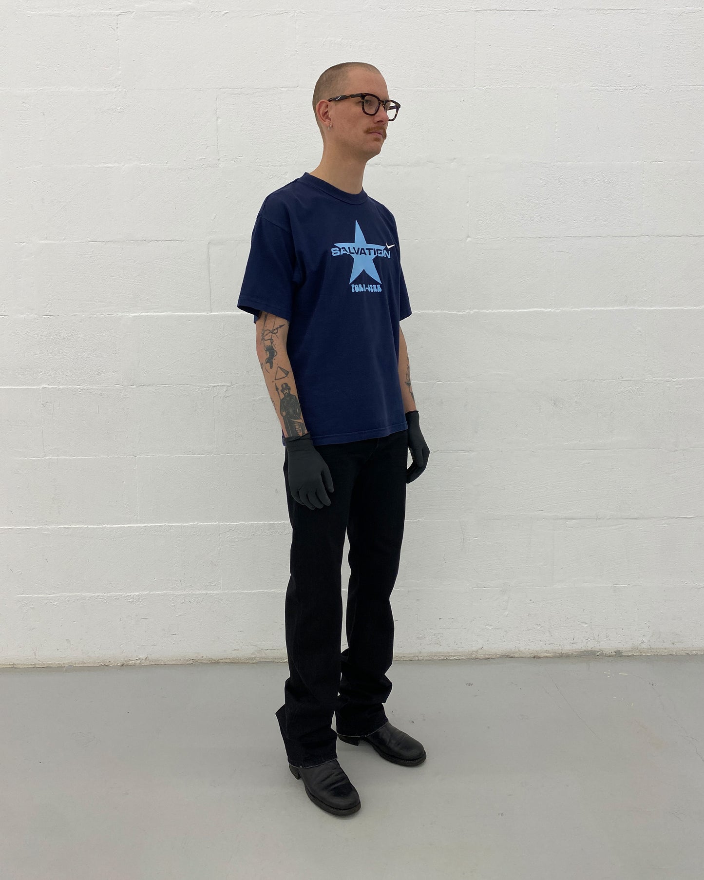 Salvation x Nike 1990s Porn-Star T-Shirt Navy