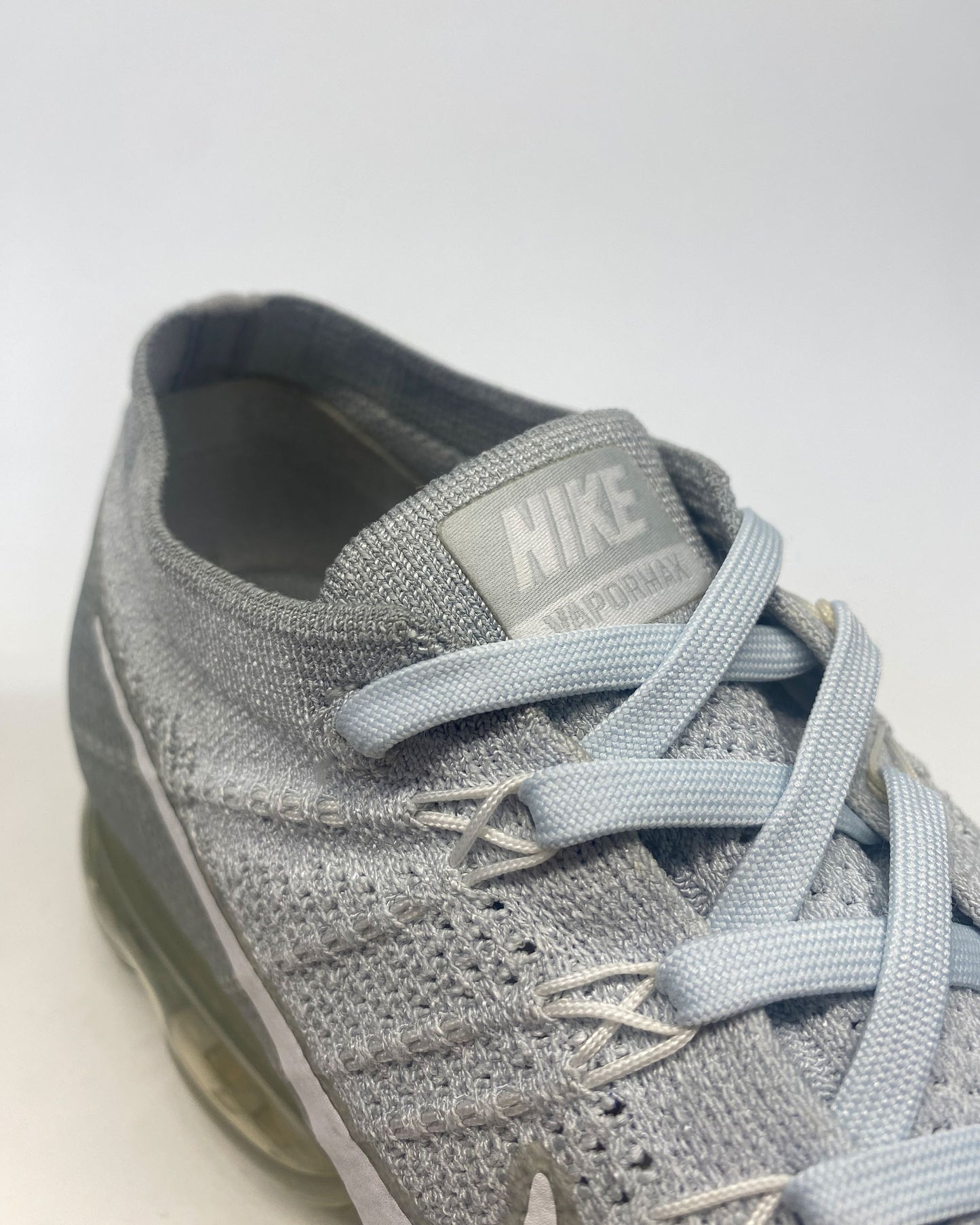 Nike 2017 Air Flyknit Vapormax Sneaker OG Pure Platinum Grey