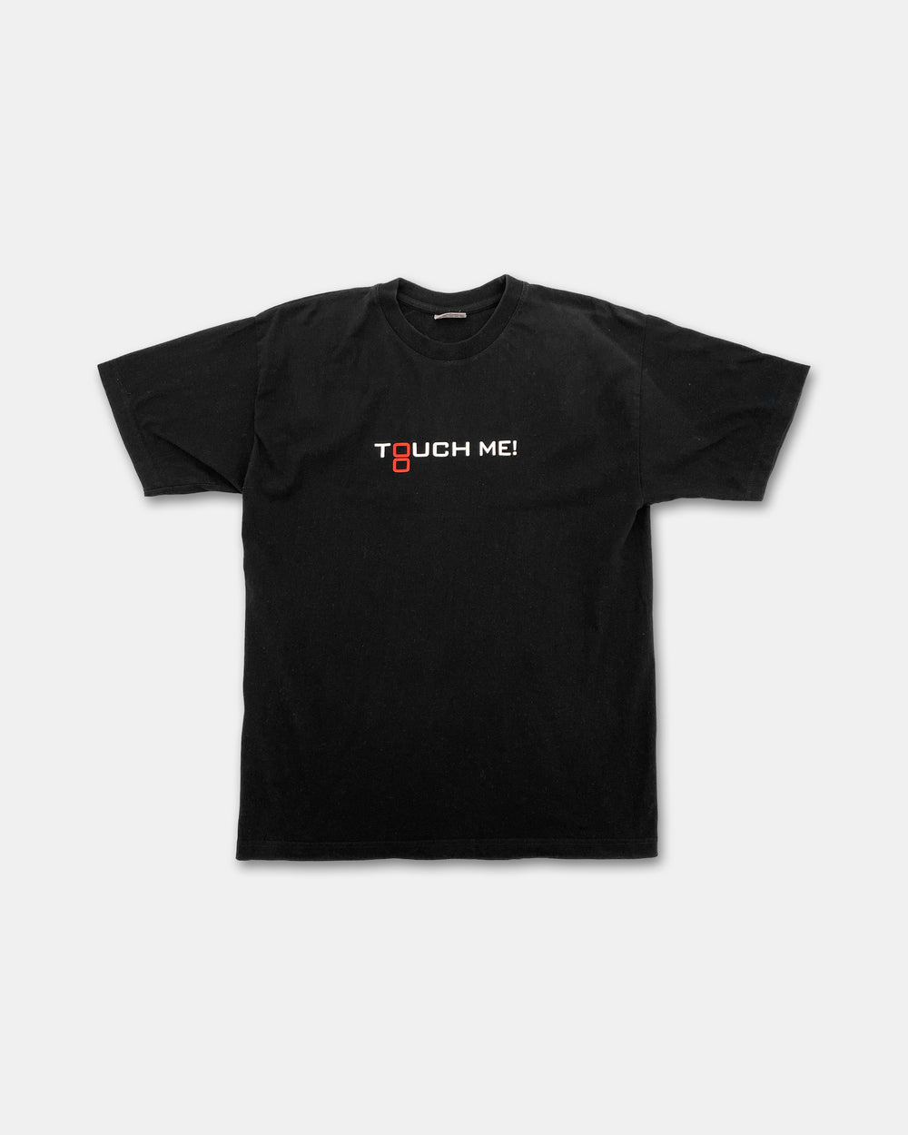 Nintendo 2000s Touch Me T-Shirt Black