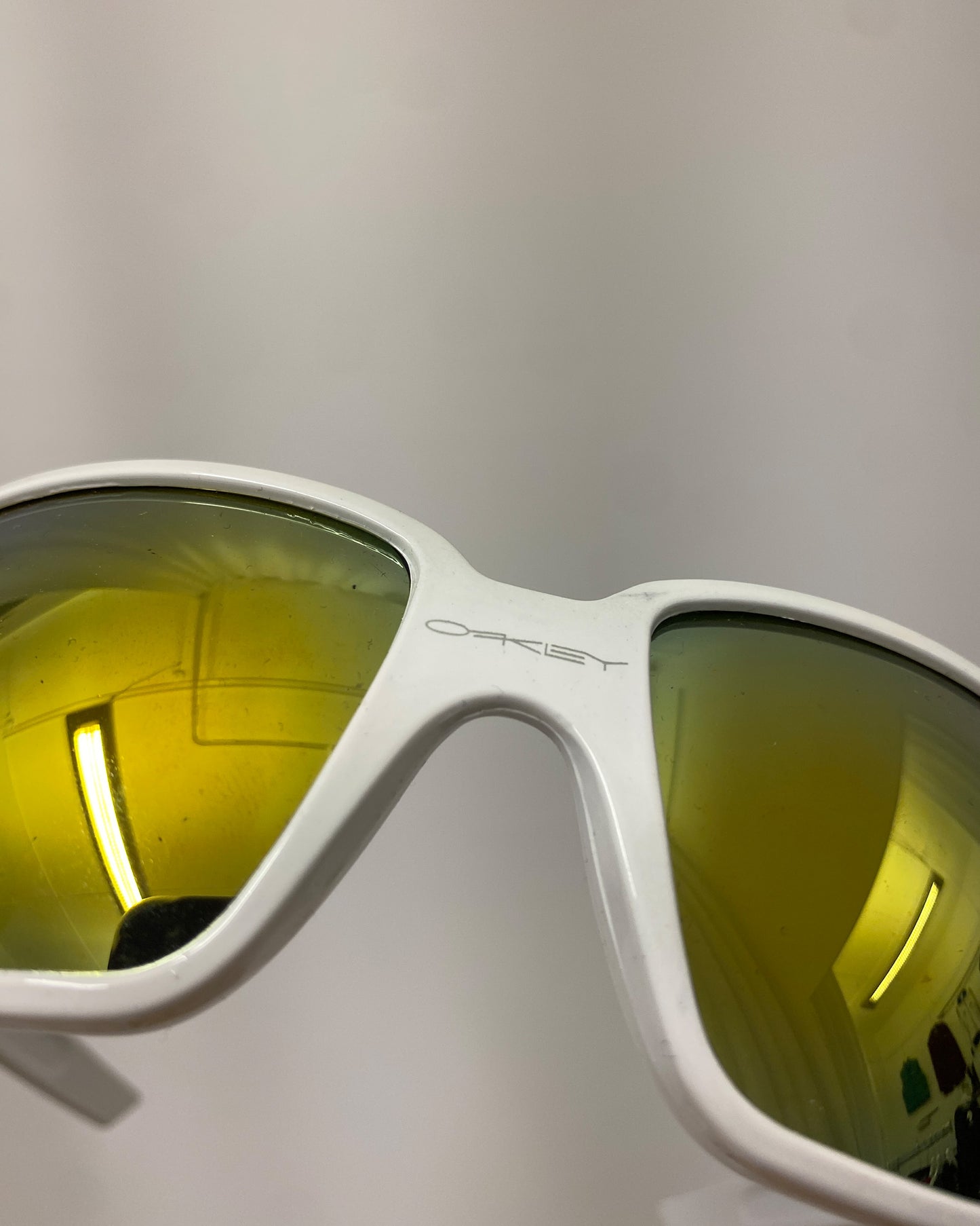 Oakley 2010s Oil Rig Sunglasses White