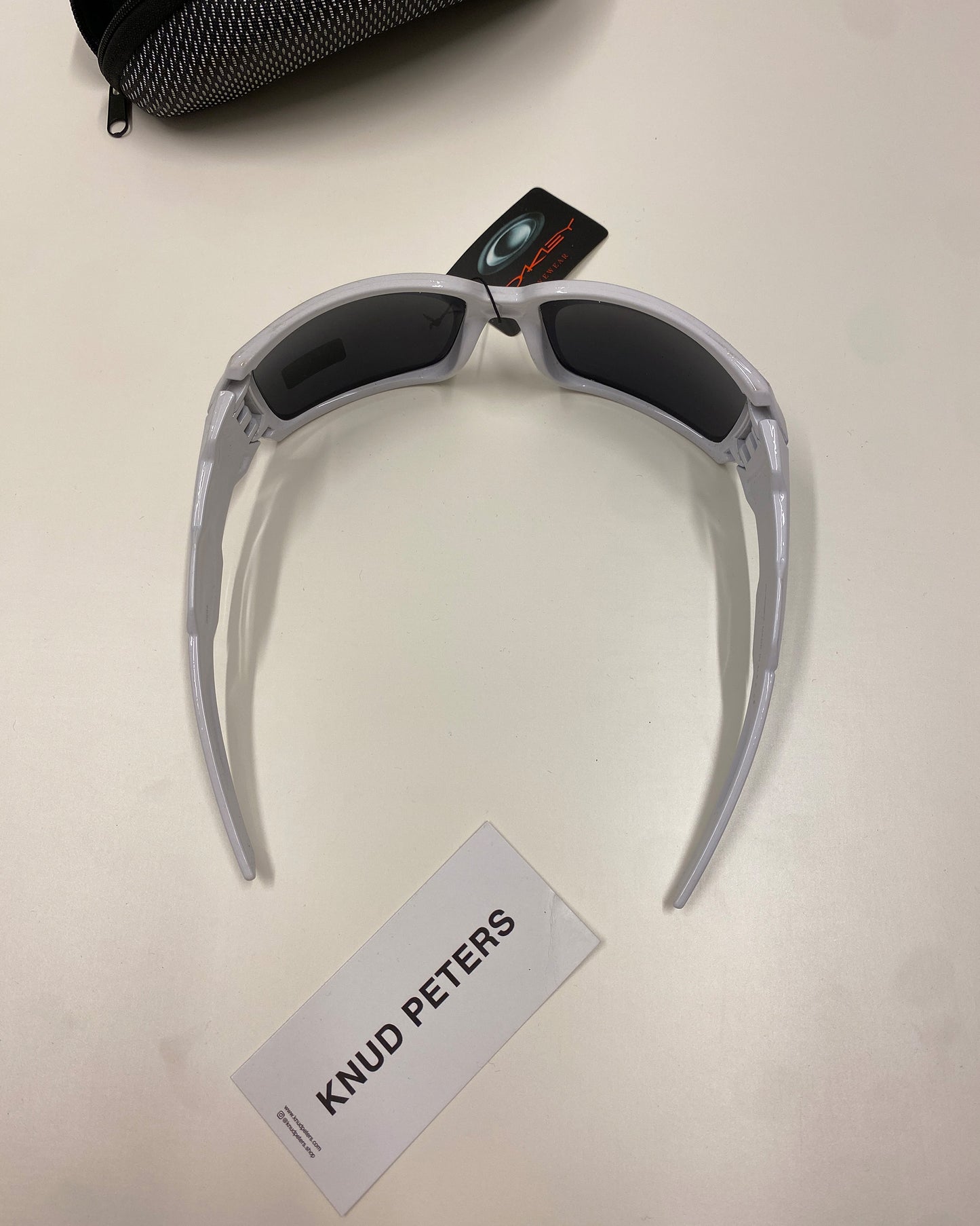 Oakley 2010s Oil Rig Sunglasses White