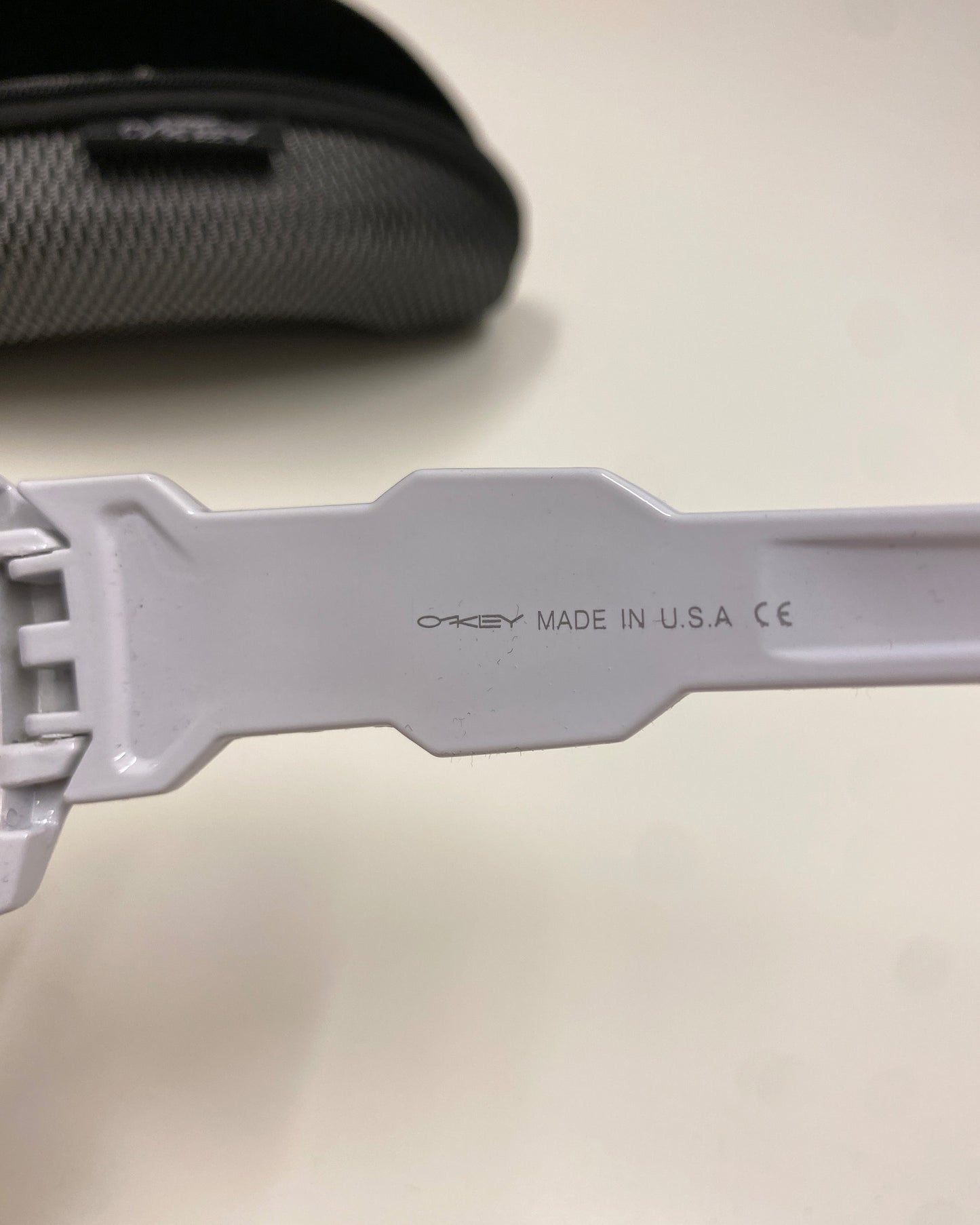 Oakley 2010s Oil Rig Sunglasses White