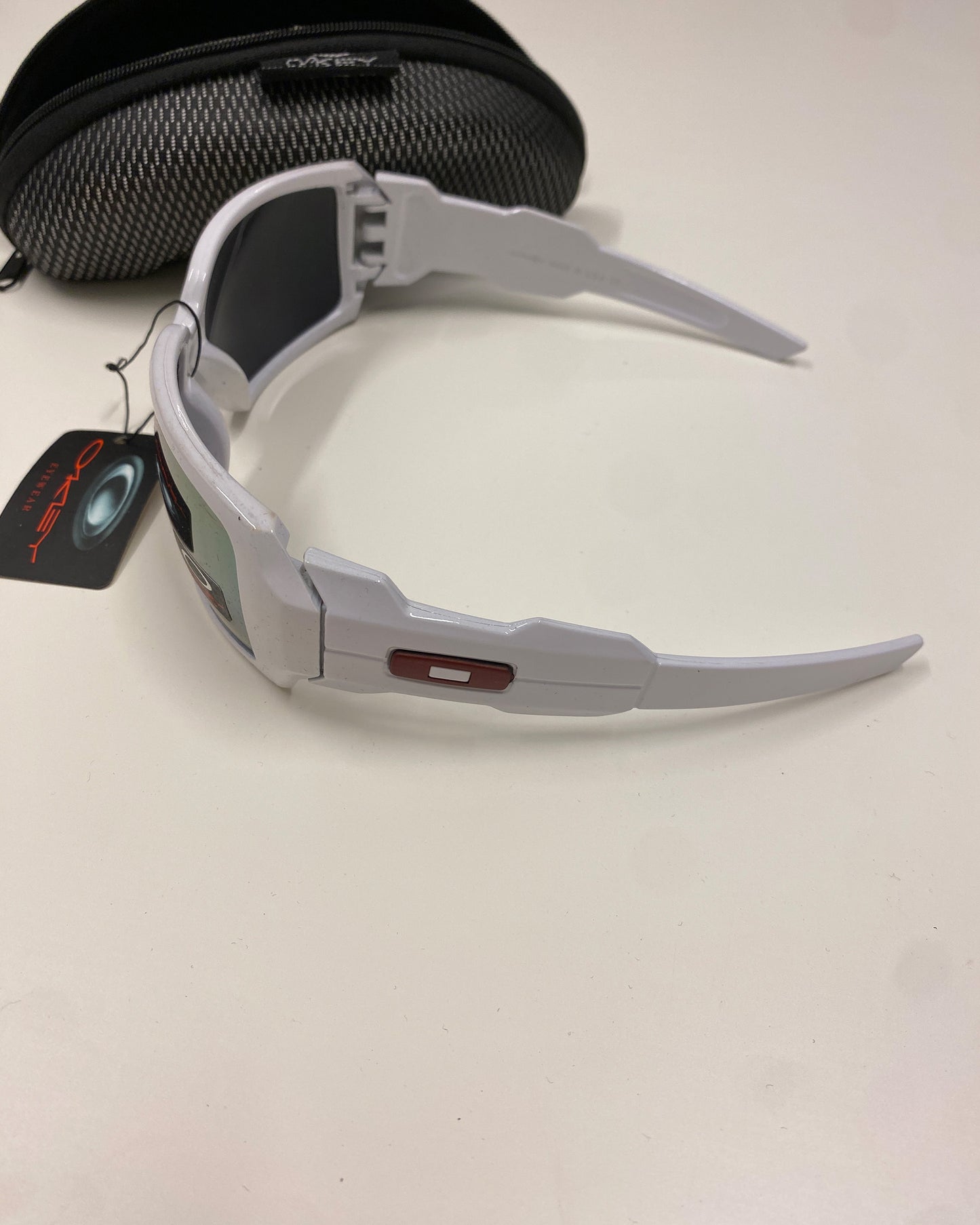 Oakley 2010s Oil Rig Sunglasses White