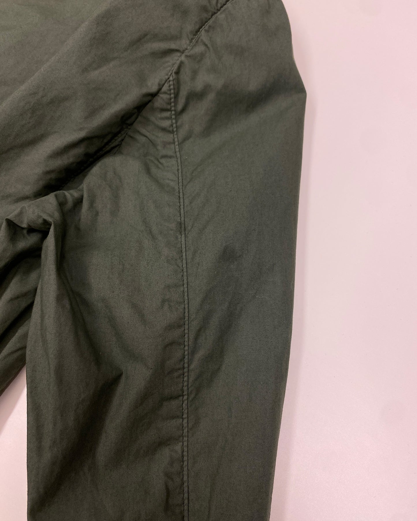 Officine Générale 2010s Cotton Light Blazer Jacket Khaki Green