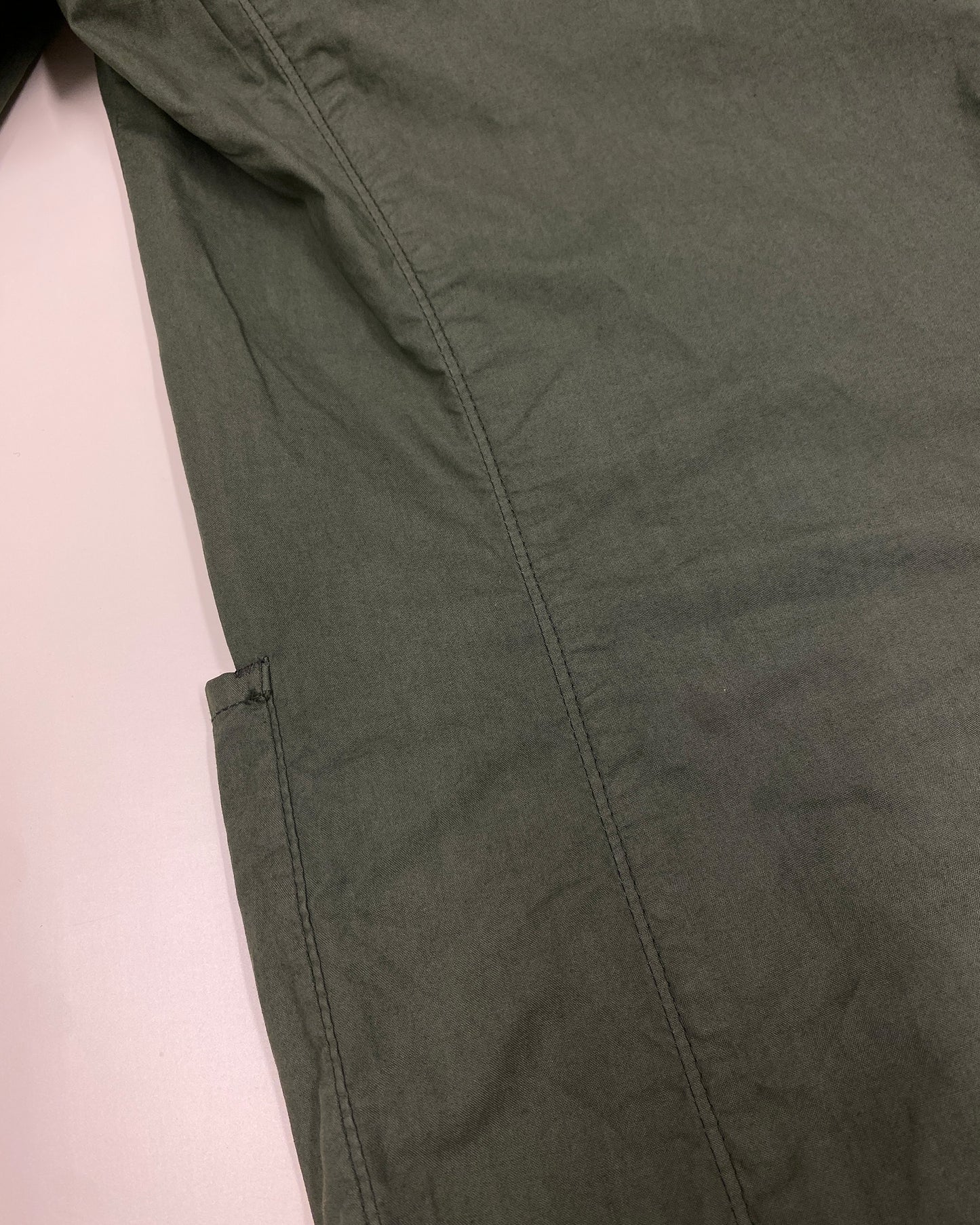 Officine Générale 2010s Cotton Light Blazer Jacket Khaki Green