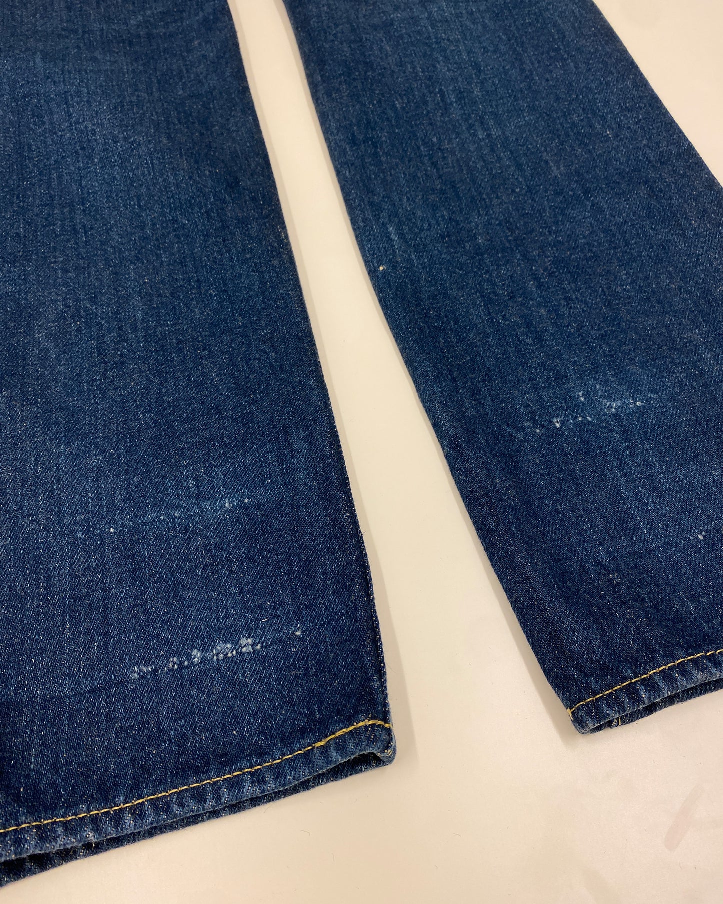 Oni Denim 2010s Heavyweight Selvedge Denim Faded Blue
