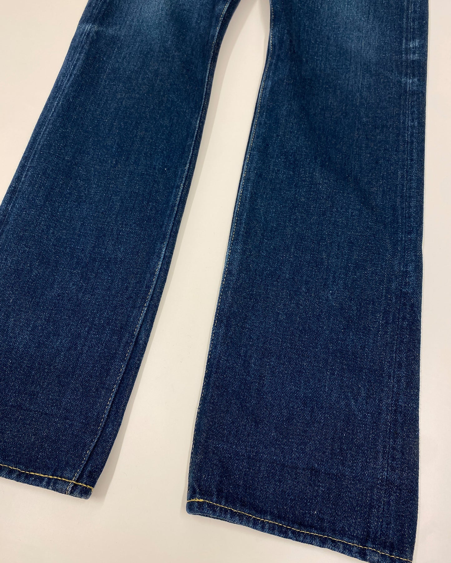 Oni Denim 2010s Heavyweight Selvedge Denim Faded Blue