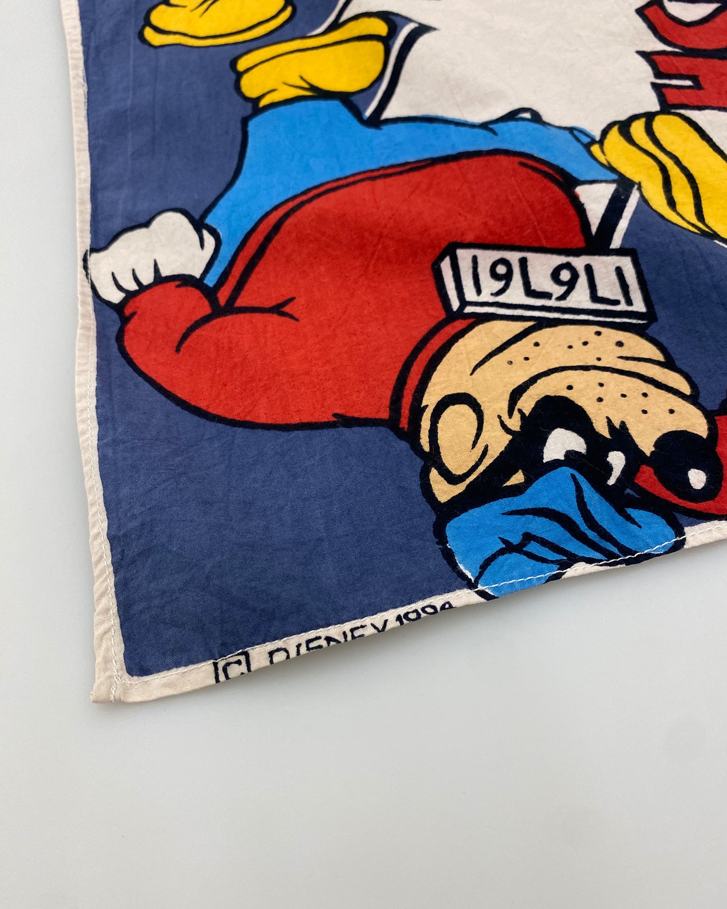 Disney 1994 The Beagle Boys Bandana Navy