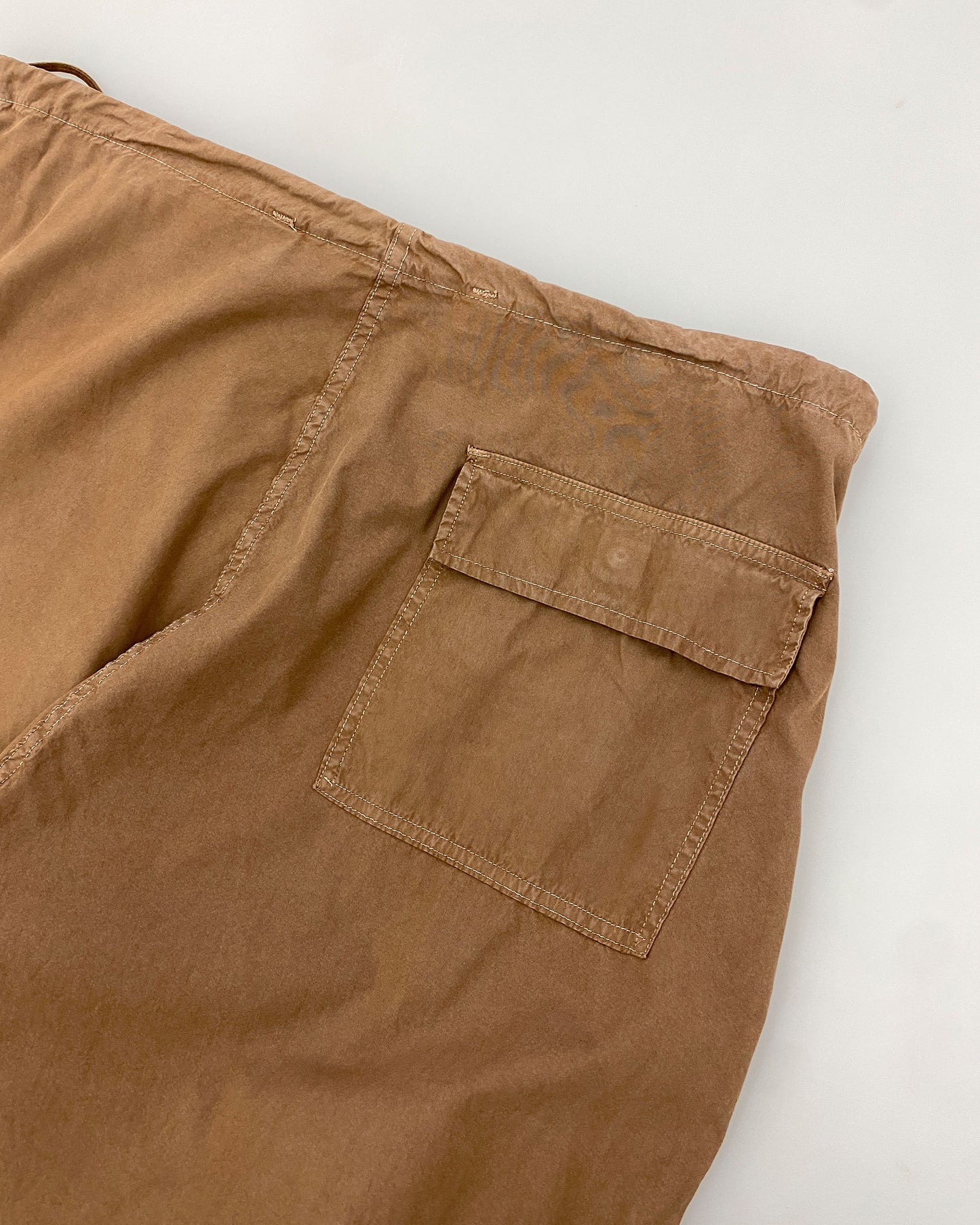 Vintage 1990s Dyed US Army Snow Pants Brown