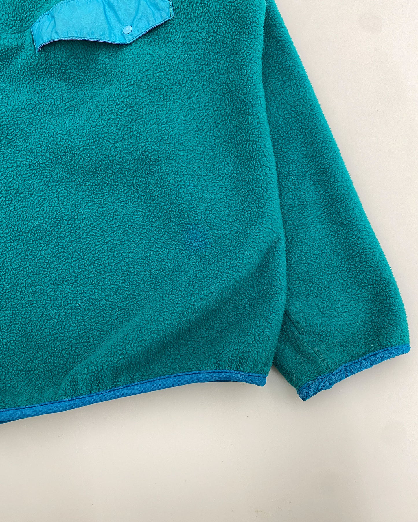 Patagonia 1990s Fleece Sweater Teal Green