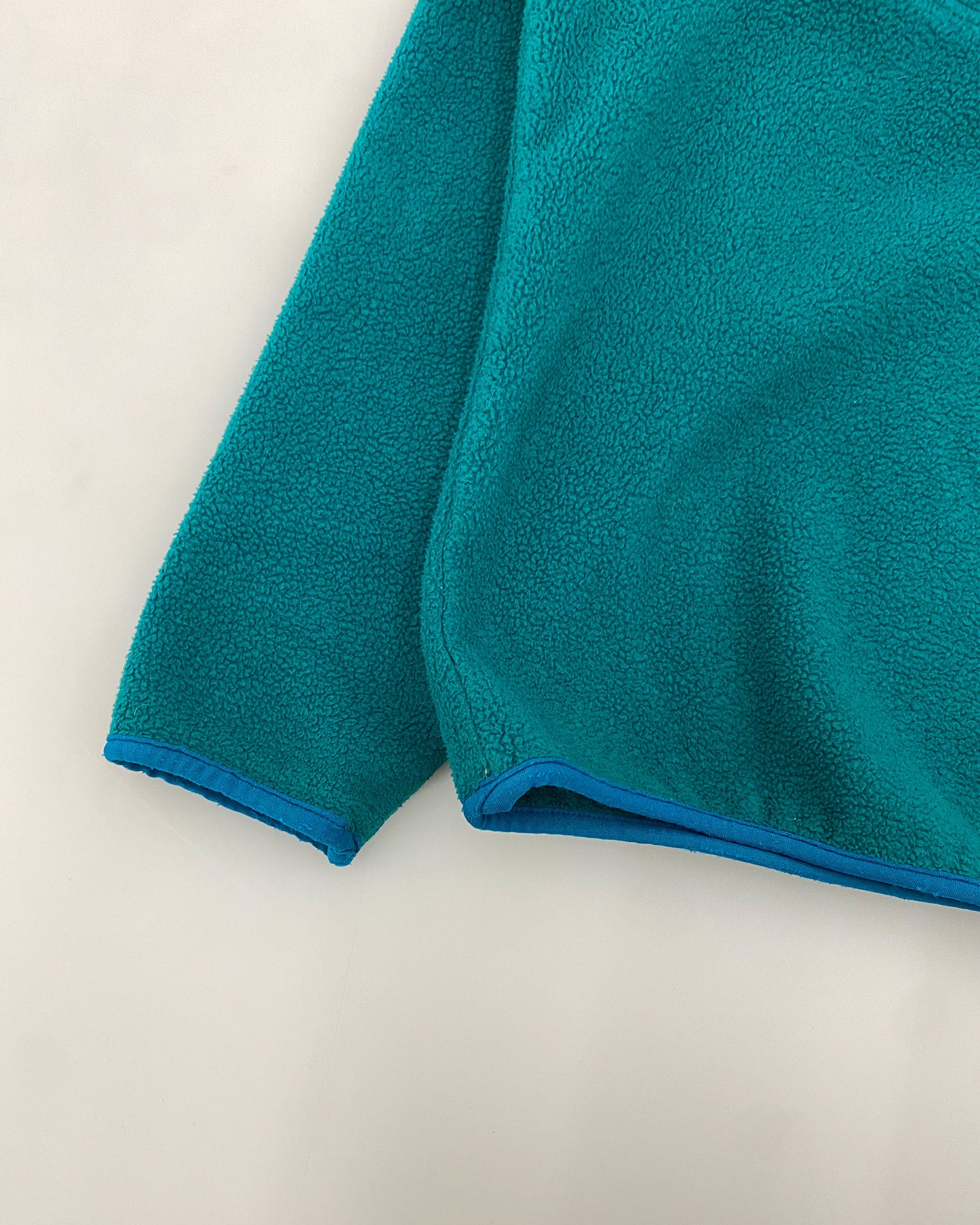 Patagonia 1990s Fleece Sweater Teal Green