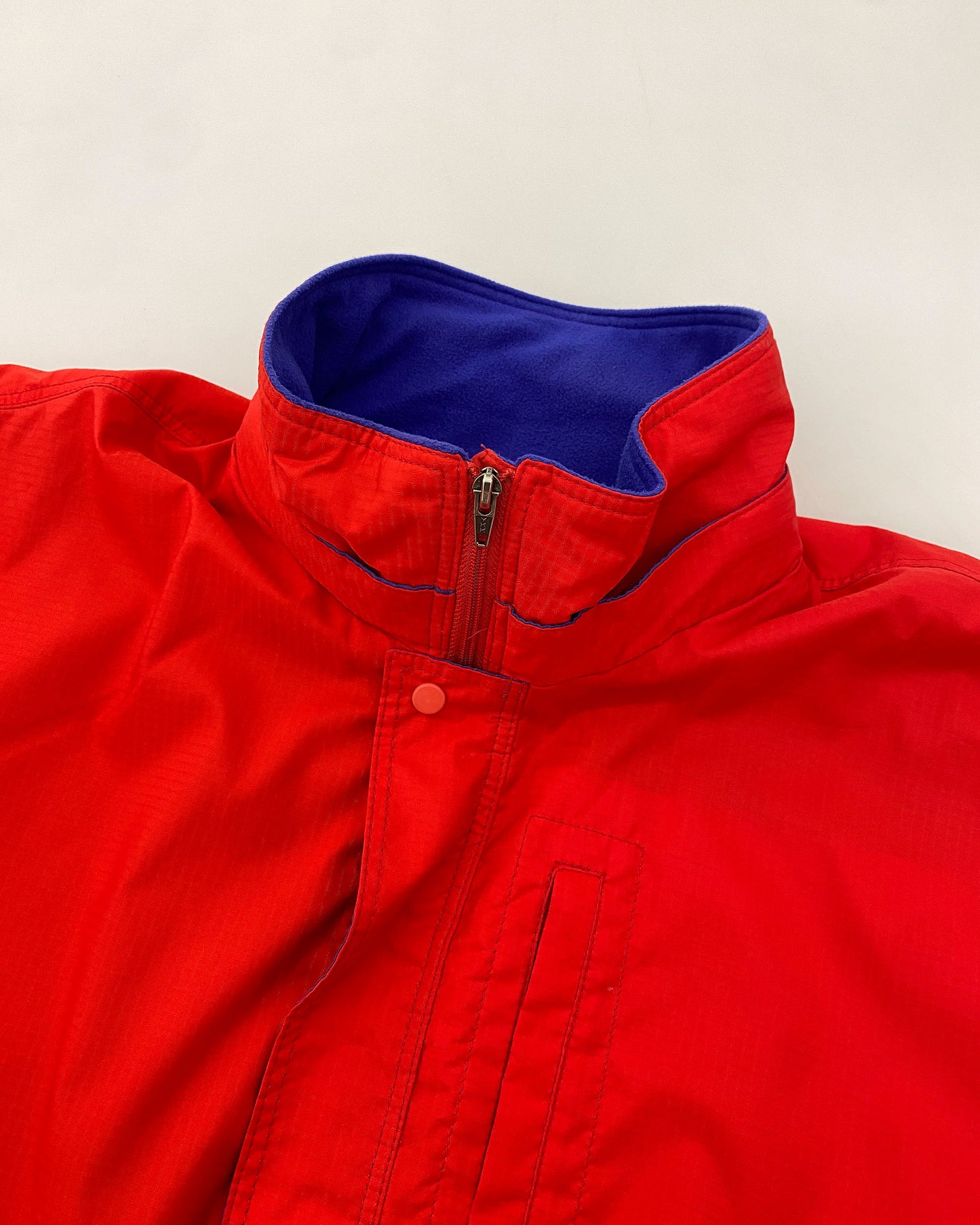 Patagonia SS1993 Made in USA Ripstop Hooded Jacket Red
