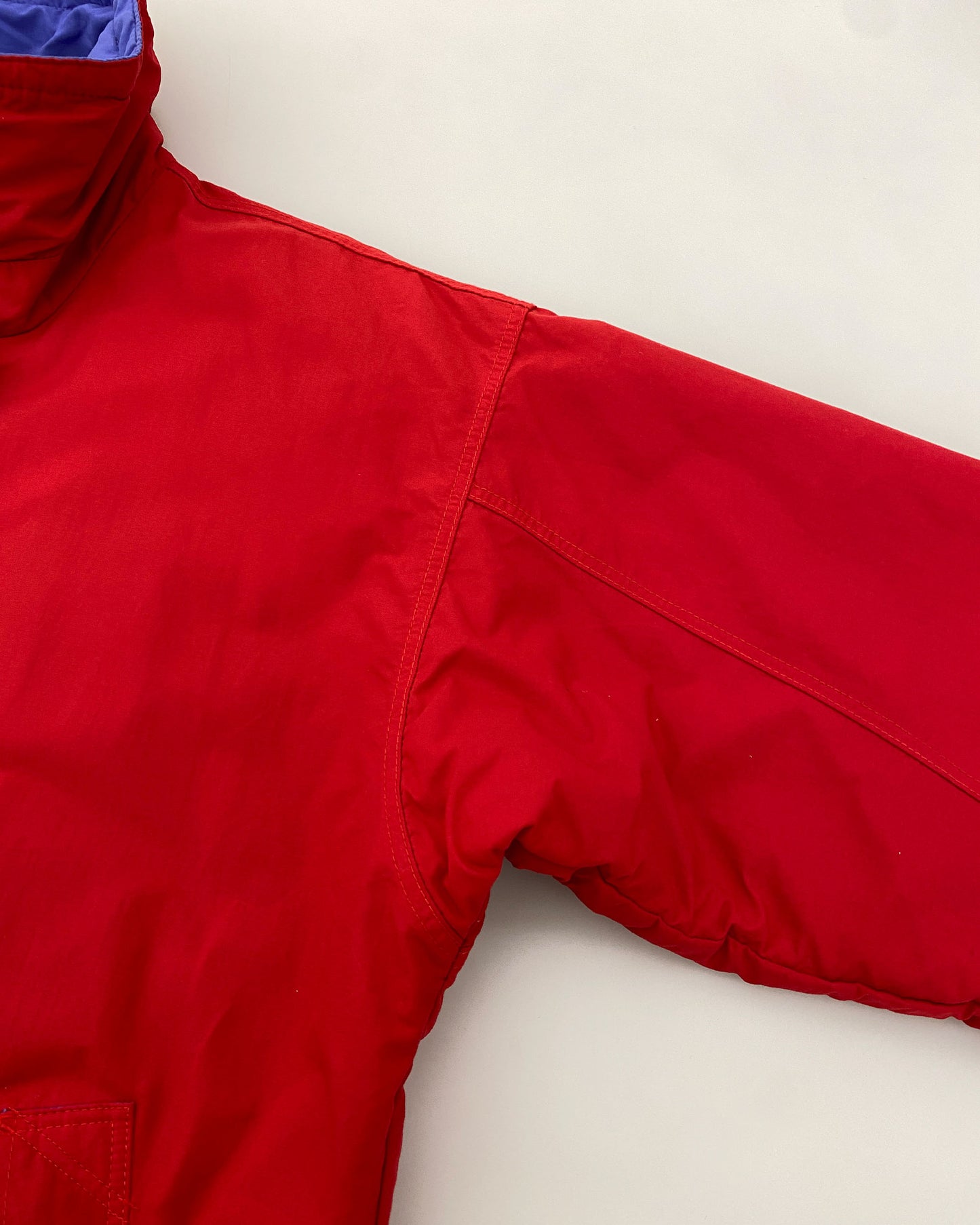 Patagonia 1980s Padded Jacket Red