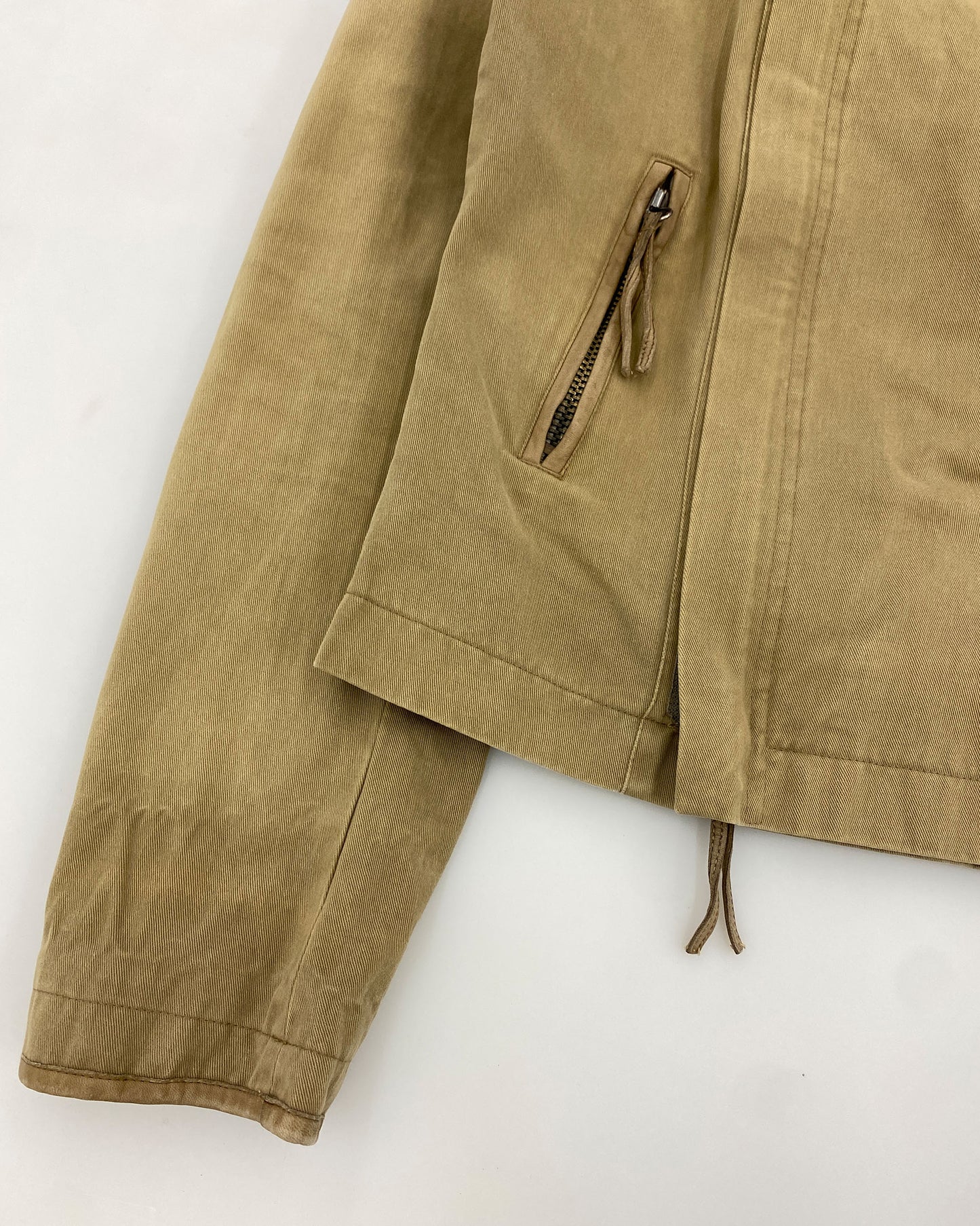 Patrizia Pepe 1990s High Collar Jacket Beige