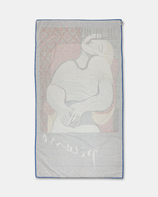 Vintage 1992 Picasso Le rêve Beach Towel Blue