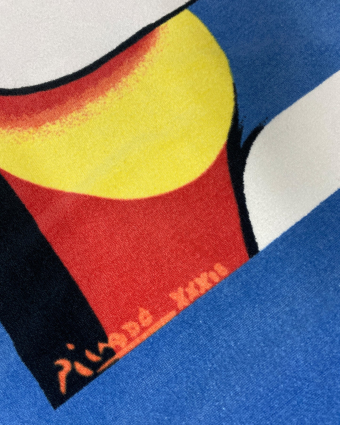 Vintage 1992 Picasso Le rêve Beach Towel Blue