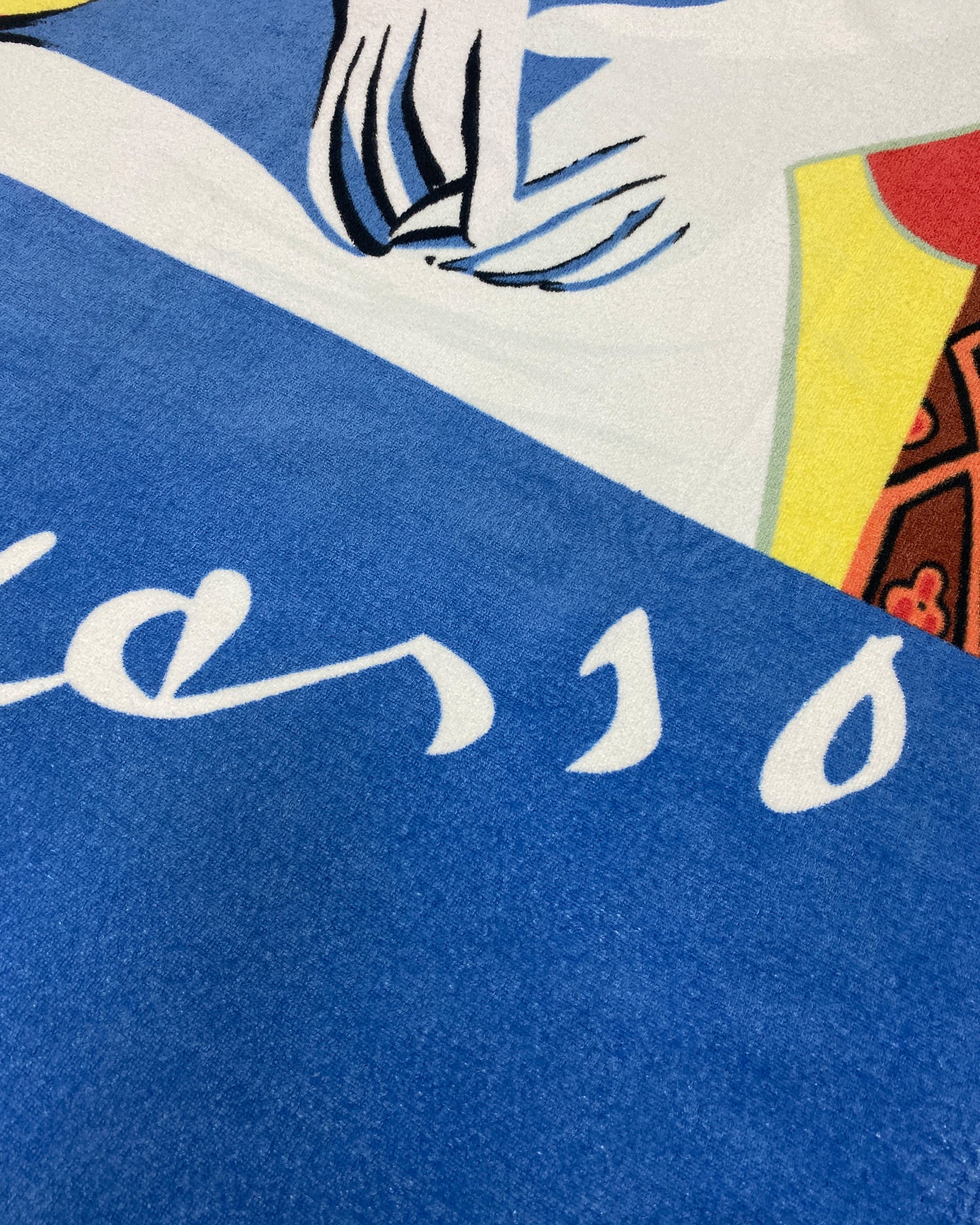Vintage 1992 Picasso Le rêve Beach Towel Blue