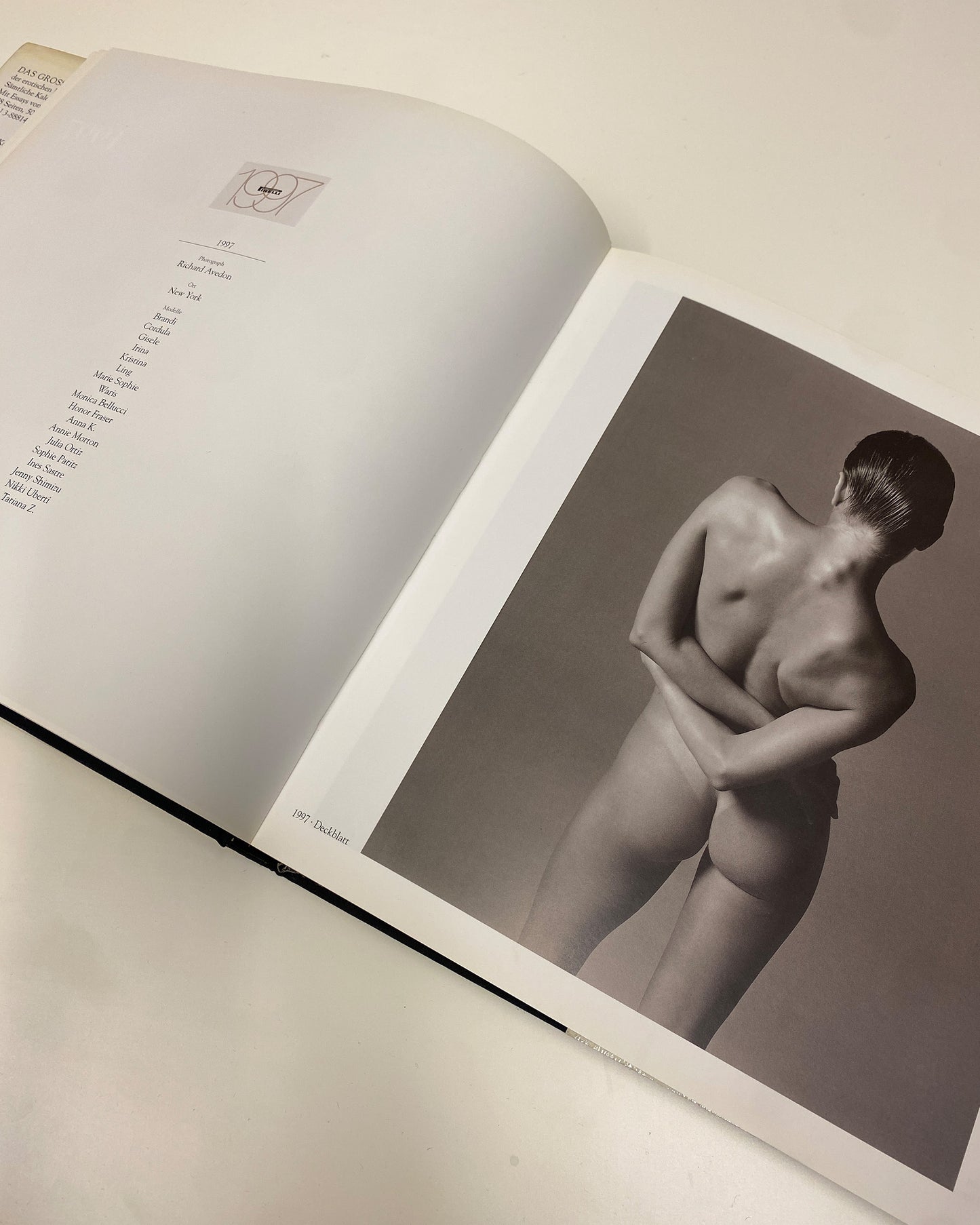 Pirelli 1997 Das große Pirelli-Kalender Album Book
